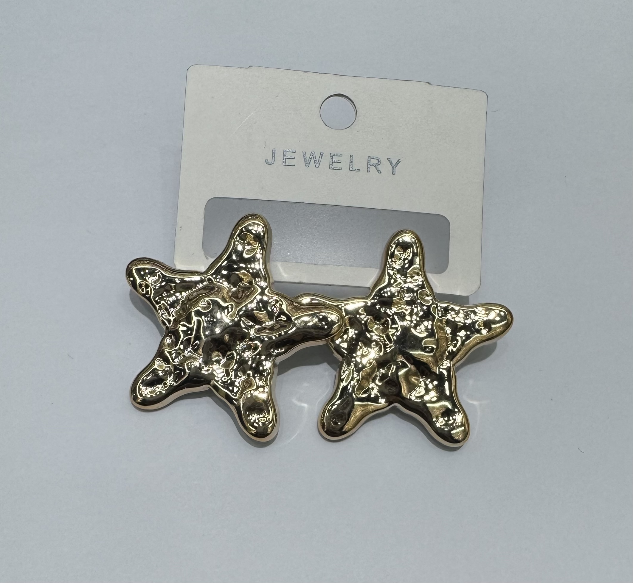 恩在流行时尚耳环 几何海星耳环 耳饰 耳钉饰品饰品