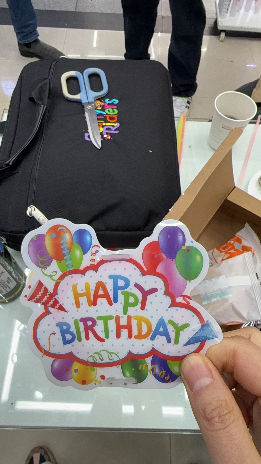 新款生日快乐氛围感道具发光棒应援棒手持生日小派对详情5