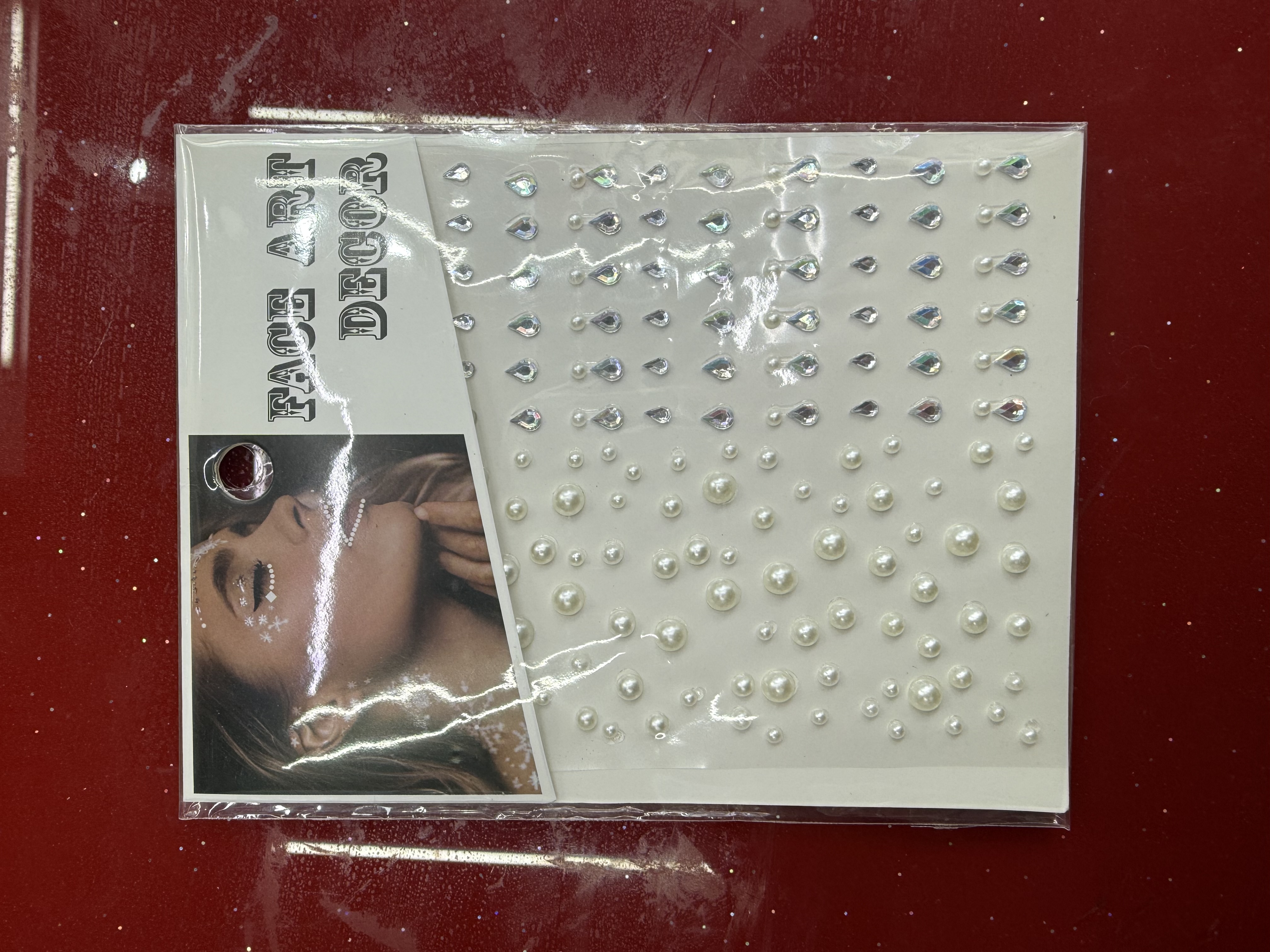 单钻系列透明亚克力脸钻贴详情图4