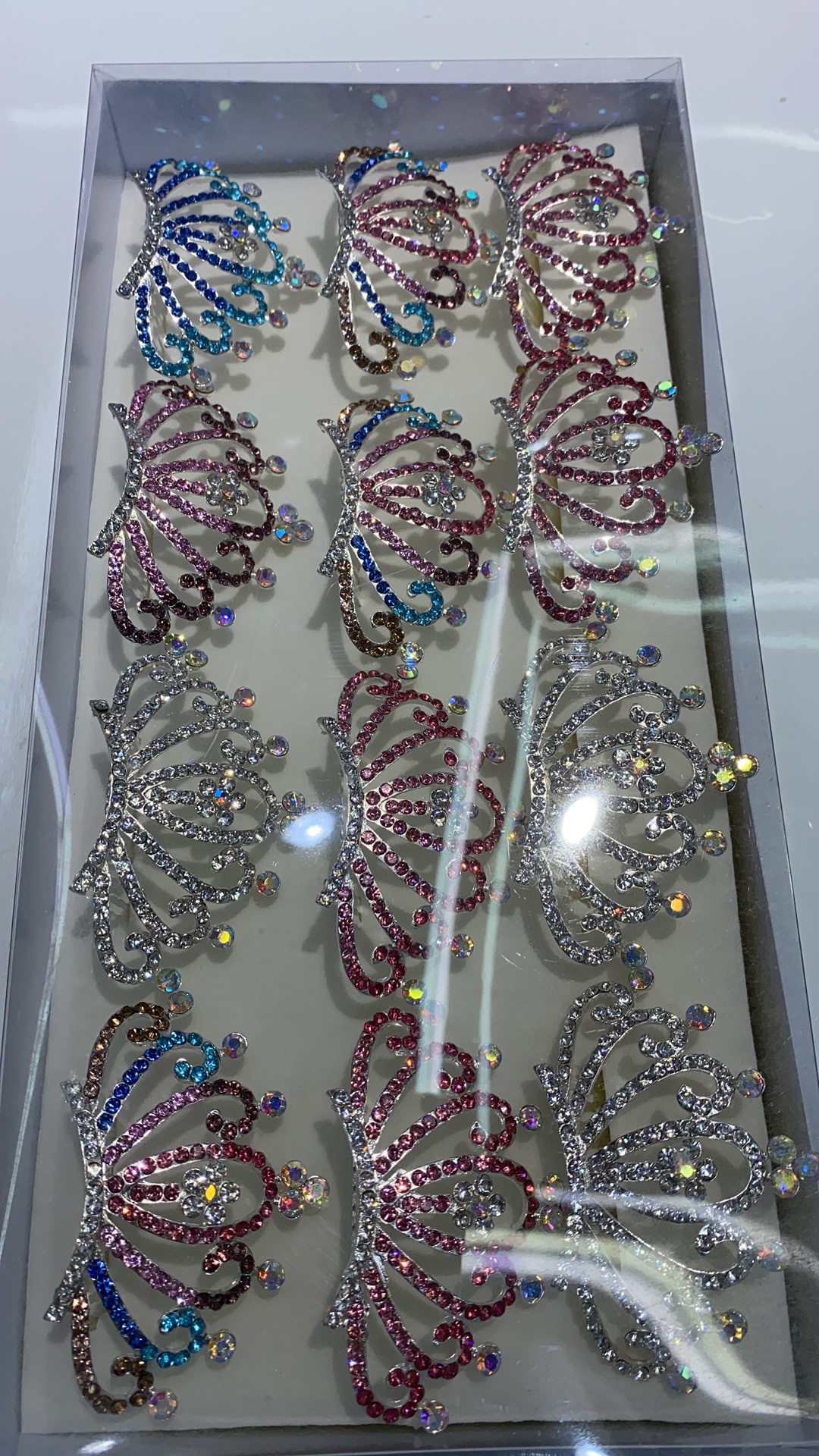 女童皇冠头饰儿童韩式王冠生日演出公主宝宝水钻插梳发夹发卡发饰