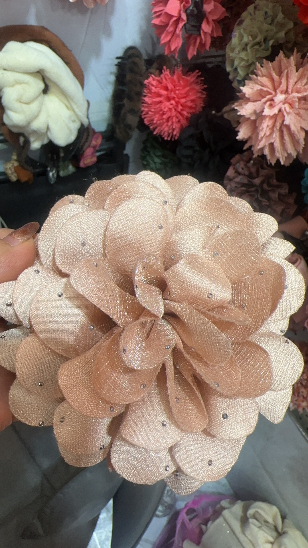 蝴蝶结装饰发夹 抓夹头饰 美发饰品 女士时尚发饰 简约优雅持久固定