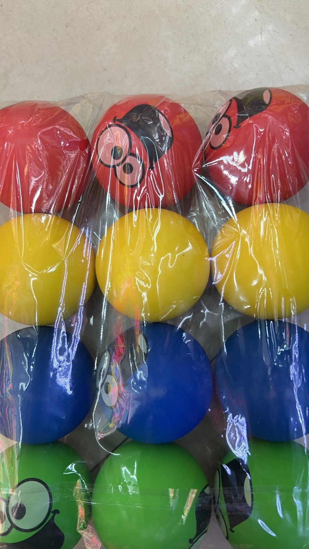 6 cm squash balls, hollow balls, elastic balls and children's toys can be customized OEM detail image 17