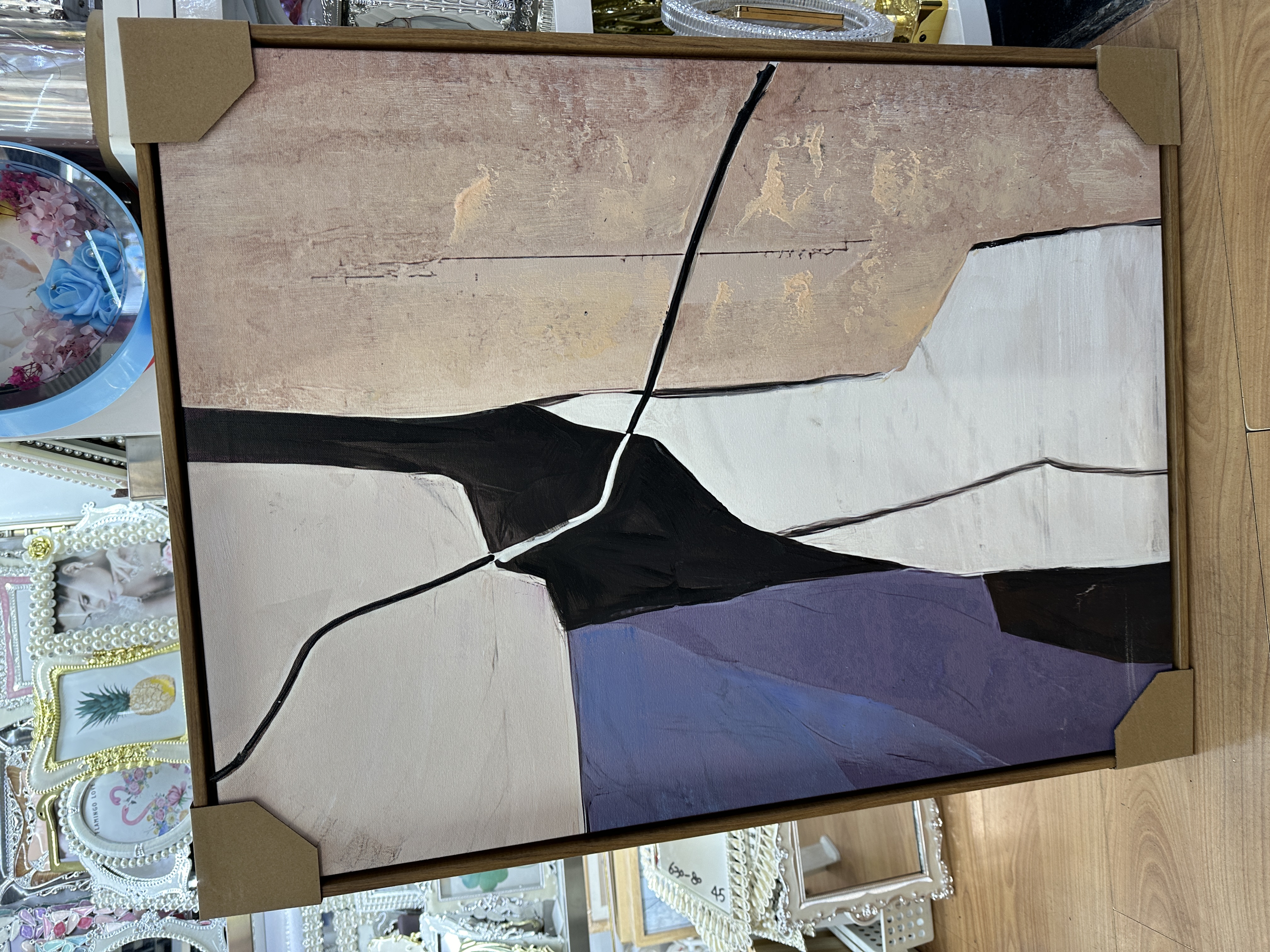 阿拉伯风格欧美抽象装饰画 沙发背景墙挂画艺术品墙上装饰品详情图3