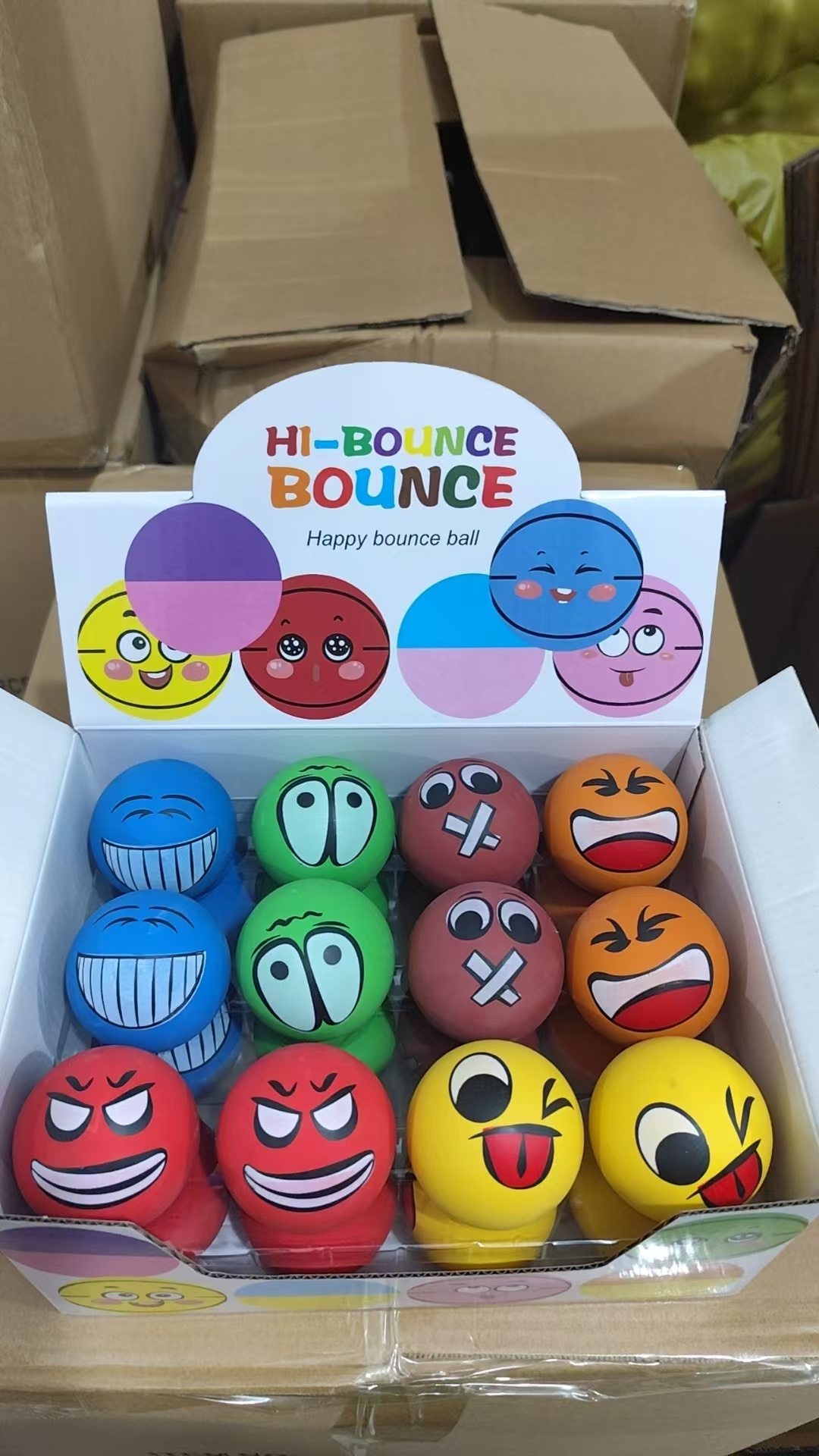 6 cm squash balls, hollow balls, elastic balls and children's toys can be customized OEM detail image 9