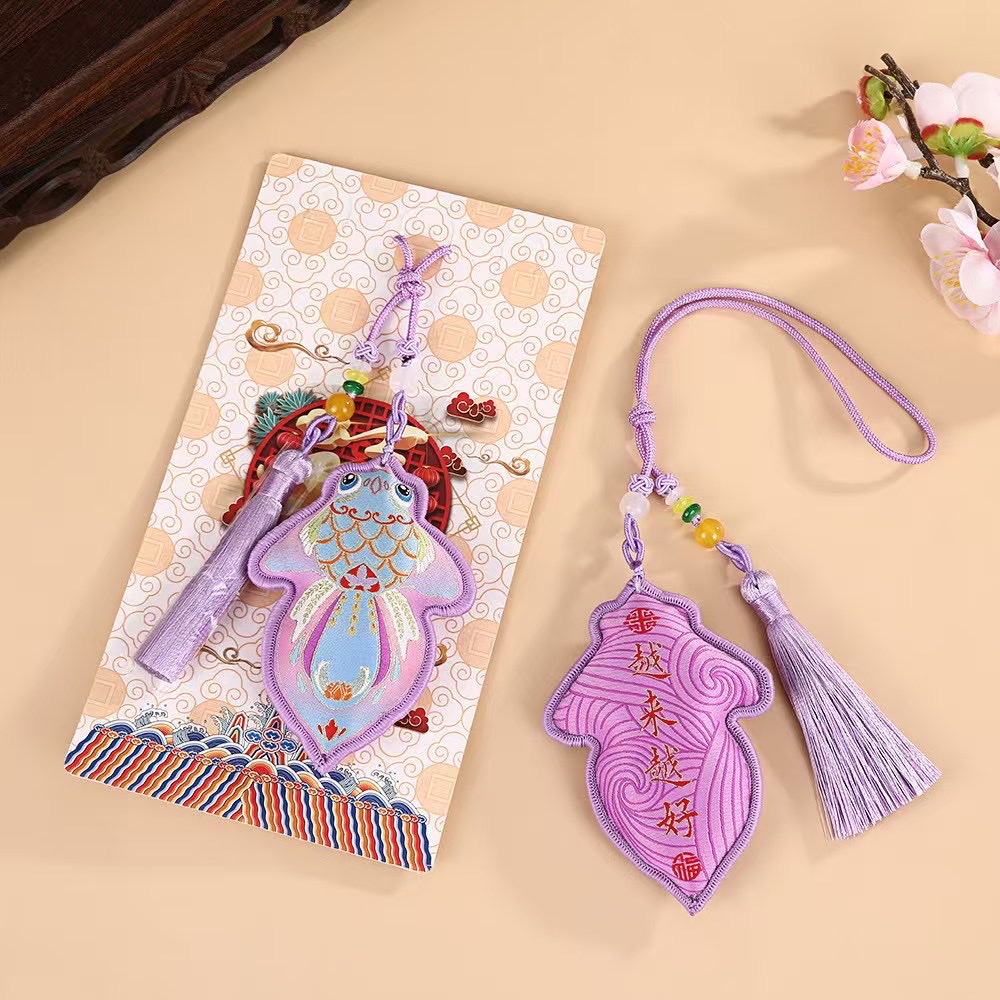 Handmade, natural spices, pleasant fragrance, insect repellent and moth-proof, indoor hanging decoration, car sachets, sachets, scenic area sachets Specification image