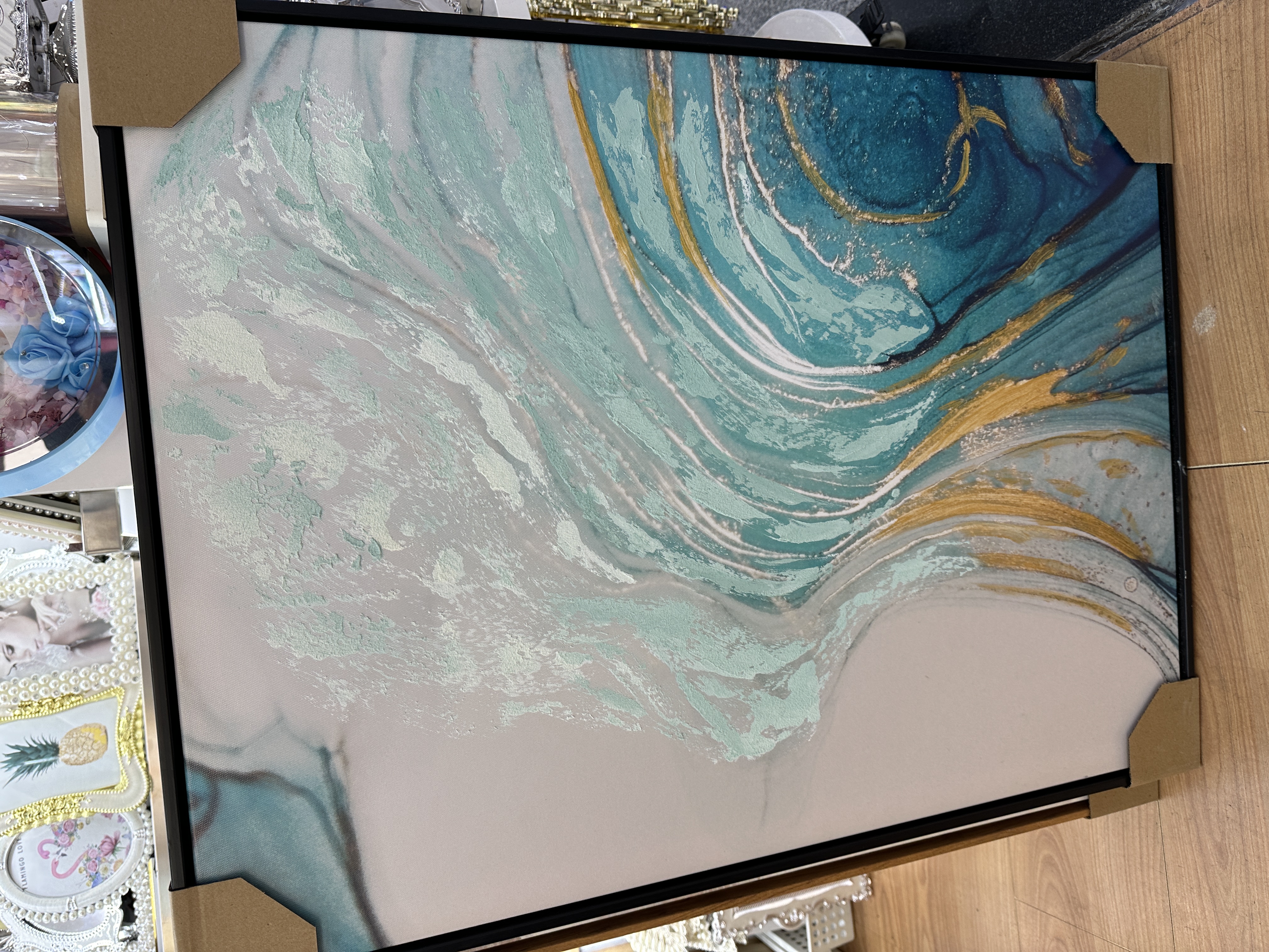 阿拉伯语元素欧美抽象装饰画 沙发背景墙挂画 高级感艺术品墙上装饰品白底实物图