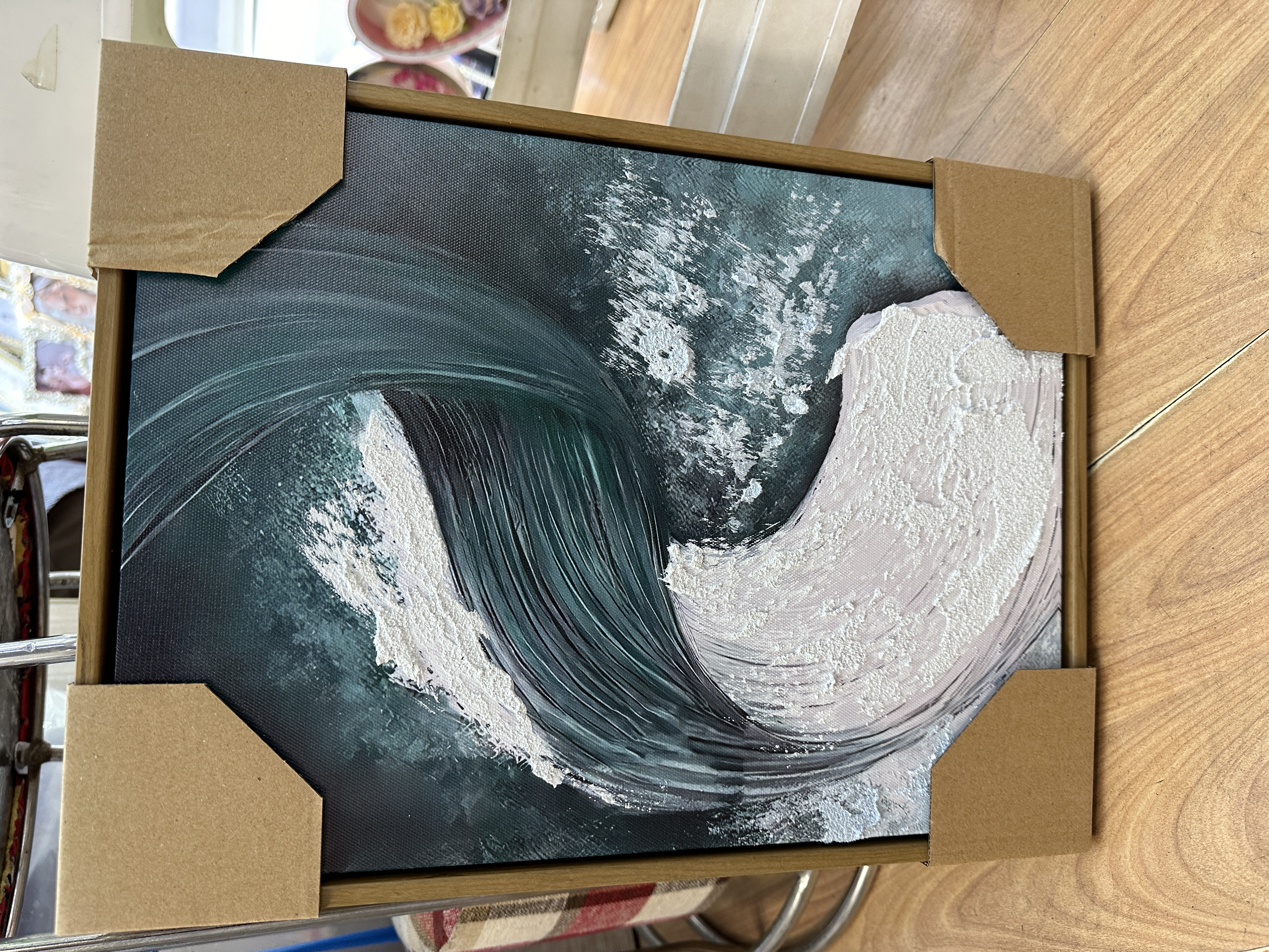 阿拉伯风格欧美抽象装饰画 沙发背景墙挂画艺术品墙上装饰品详情图2