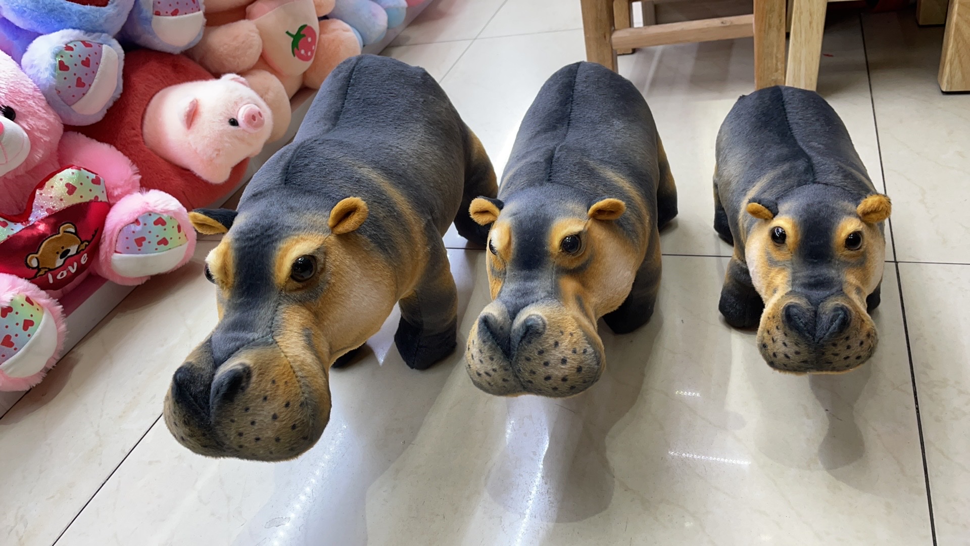 he m主题毛绒玩具 公仔布偶款式可爱 学生短款卡通毛绒公仔 柔软舒适抱枕玩偶抱枕毛绒玩具毛绒玩具详情4