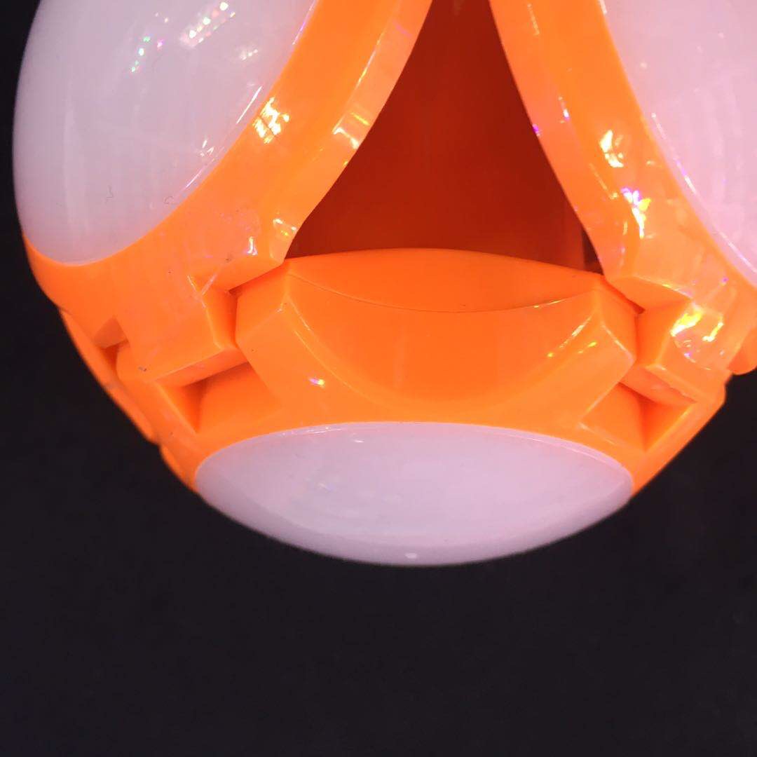 LED新款创意折叠灯泡儿童房间灯过道灯阳台走廊灯大螺口E27足球灯11