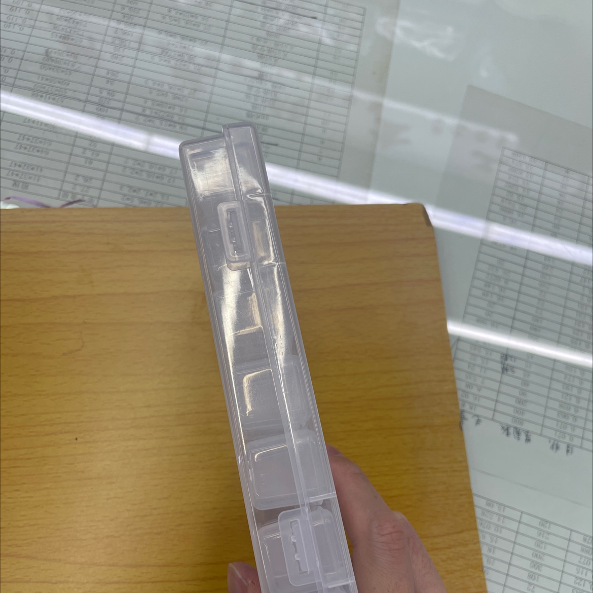 The rice bead storage box is for storing pills detail image 3