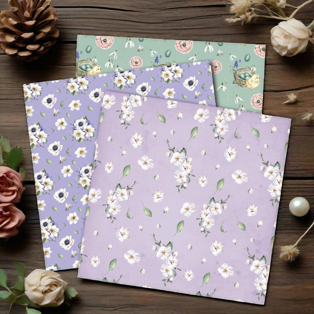 DIY handmade scrapbook planner materials: 6-inch patterned paper background paper, 24 sheets AC 220601 details Picture