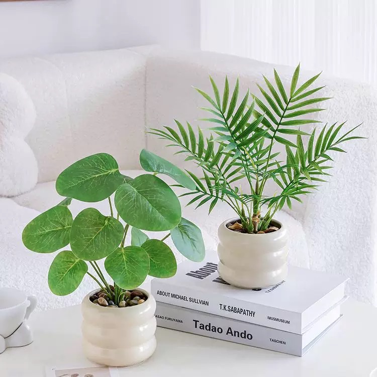 仿真盆栽实物图