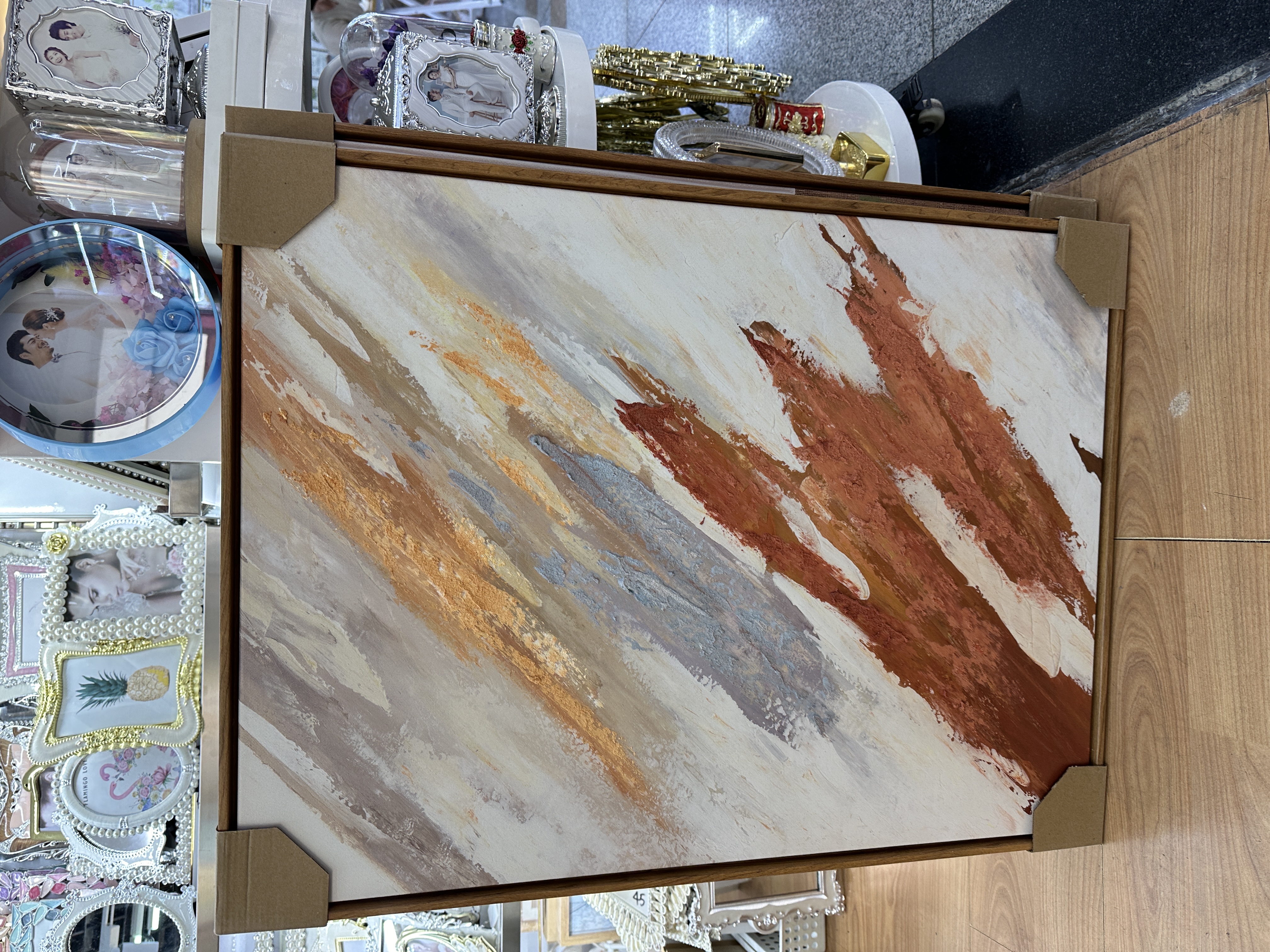 阿拉伯风格欧美抽象装饰画 沙发背景墙挂画艺术品墙上装饰品白底实物图