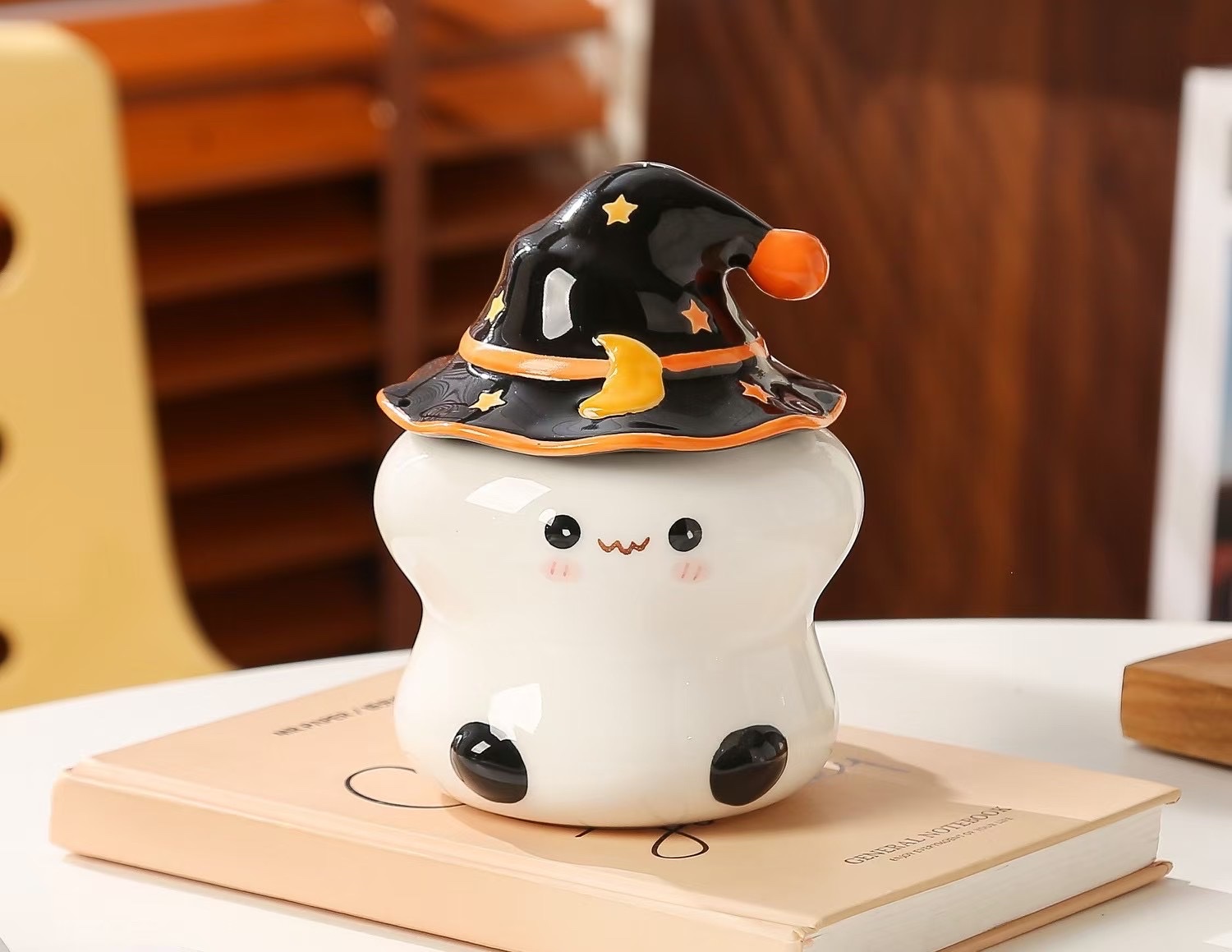 Cute star ceramic water cups, student breakfast cups, tableware, coffee cups, mugs, tea cups and tableware Application Scenario