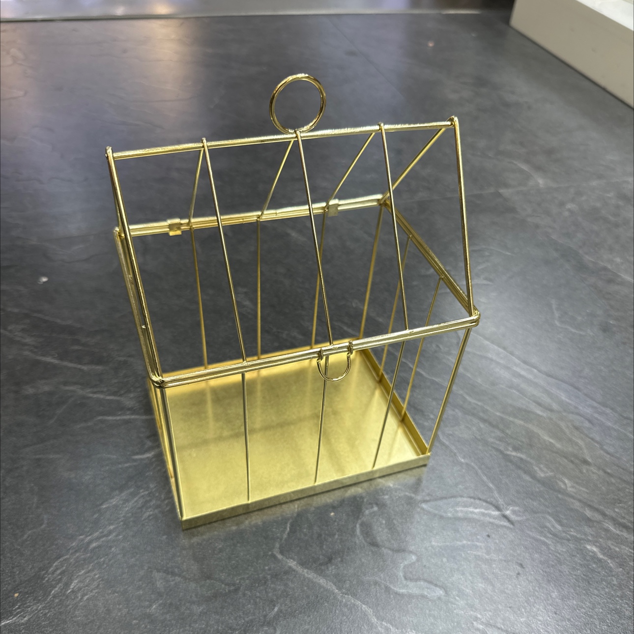 电镀礼品盒小房子￼