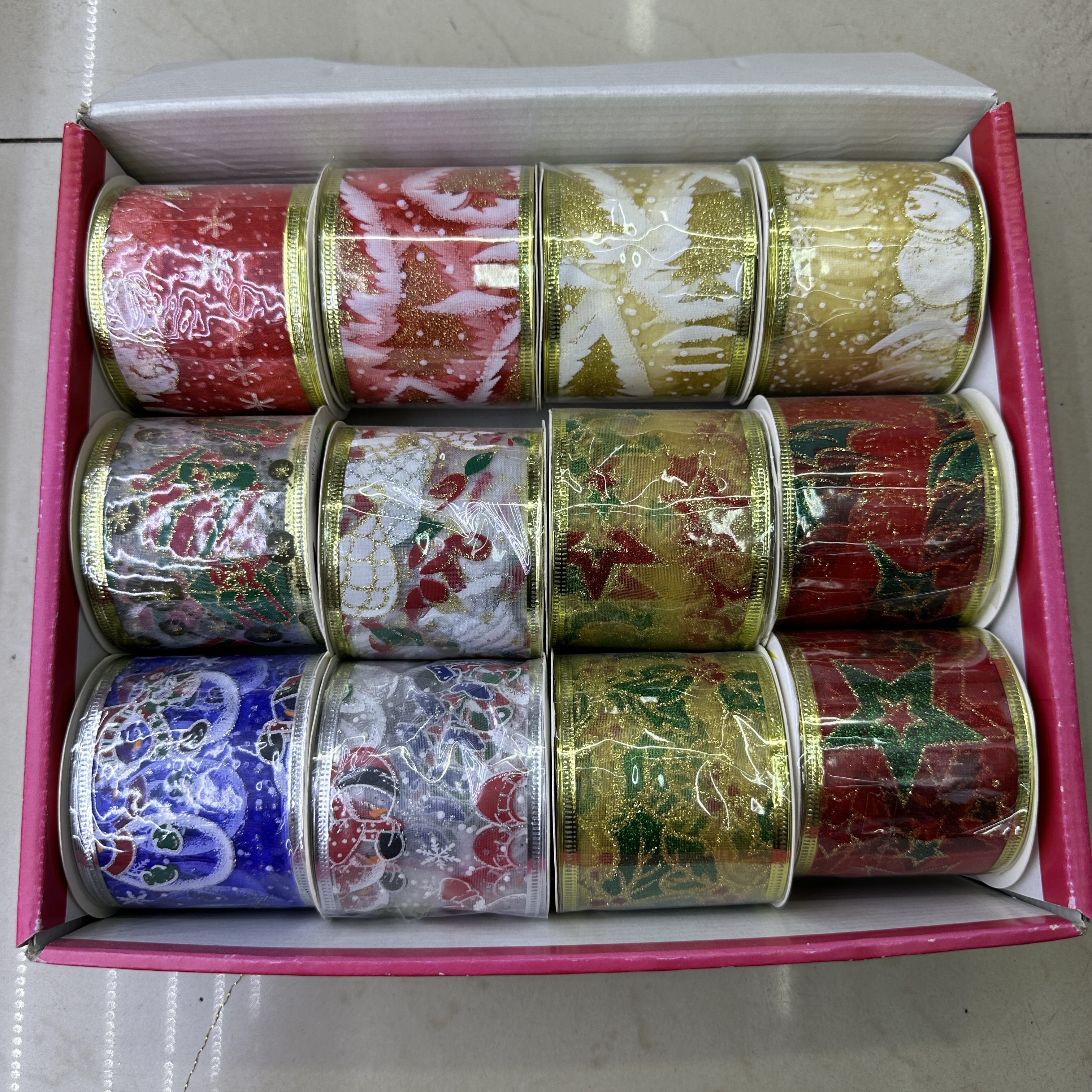 Ribbon pull flower silk ribbon wedding ceremony with latte decoration Environmental protection material safe non-toxic beautiful generous suitable for all kinds of celebration activities ribbon pull flower thumbnail