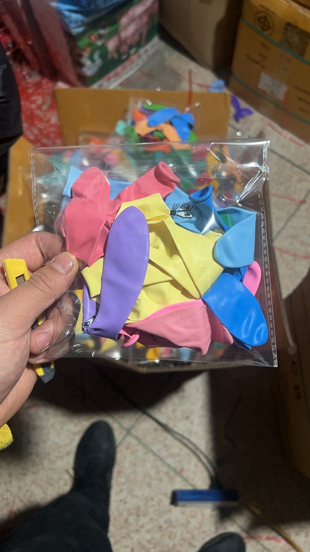 CB5克大兔子进口气球 小包装10个装复活节兔年生日庆祝气球加厚气球高质量气球泰国进口气球现货现发单包50克气球详情图4