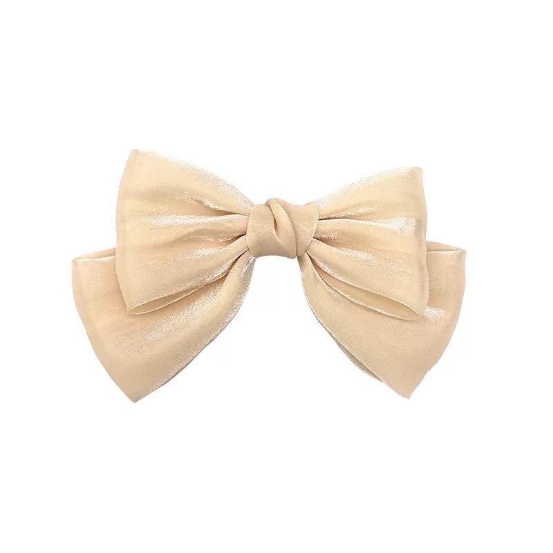 Super fairy bow, ribbon, spring clip, back of the head, half tie hair, top clip, hair clip, headwear, women's hair accessory, hair band detail image 5