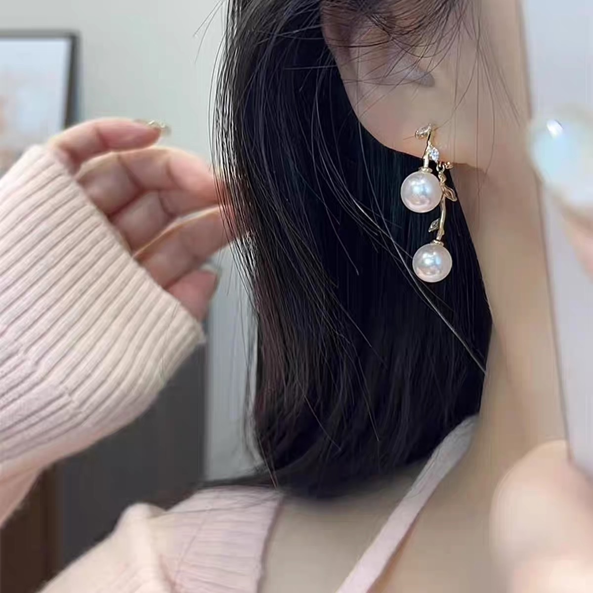 一叶暴富耳环女长款气质耳环女长款气质详情图4