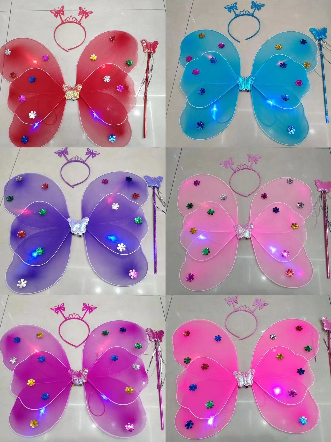 各种各样的蝴蝶翅膀和裙子👗　　产品图