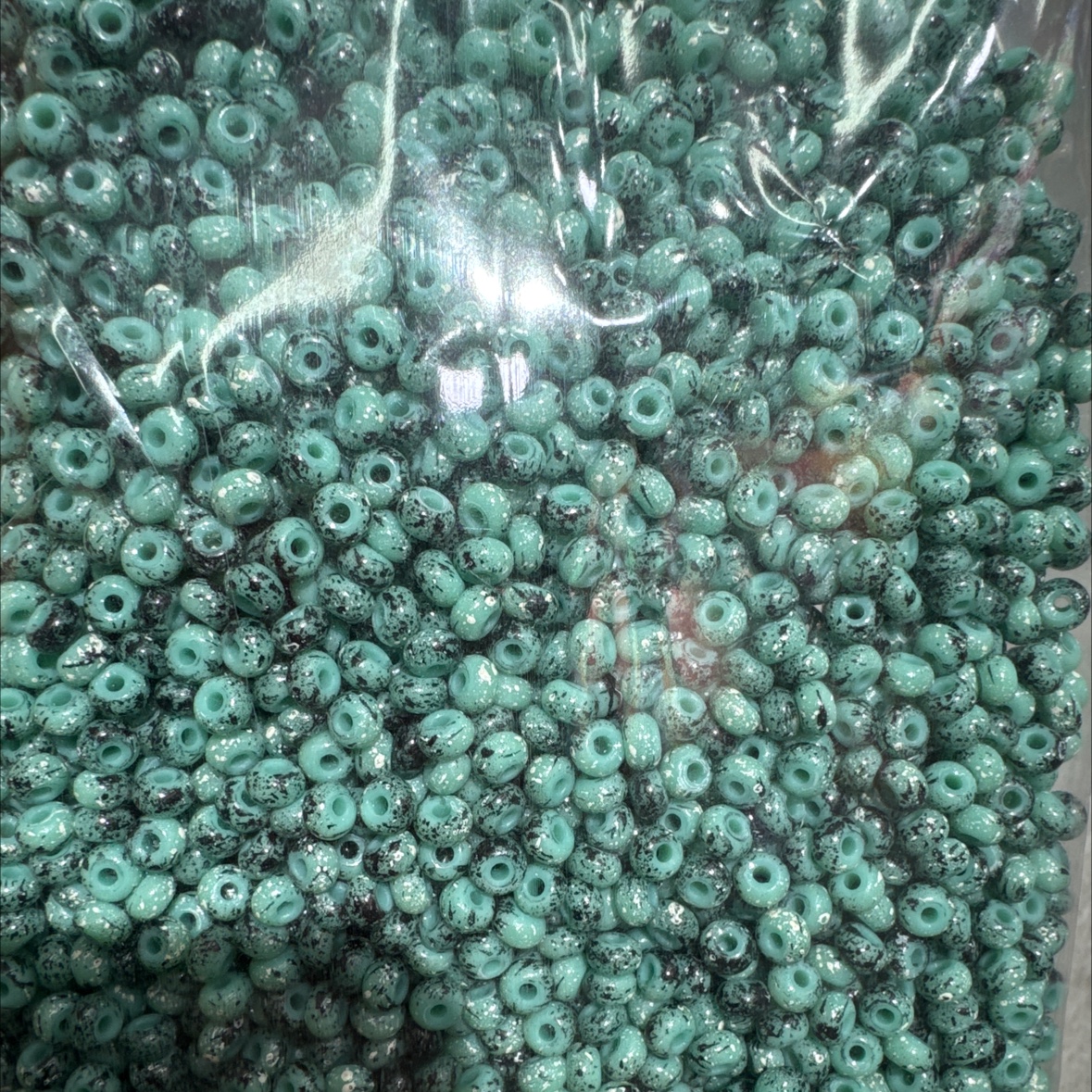 宝莎妮玻璃珠小米珠毕加索5mm手工DIY 串珠散珠