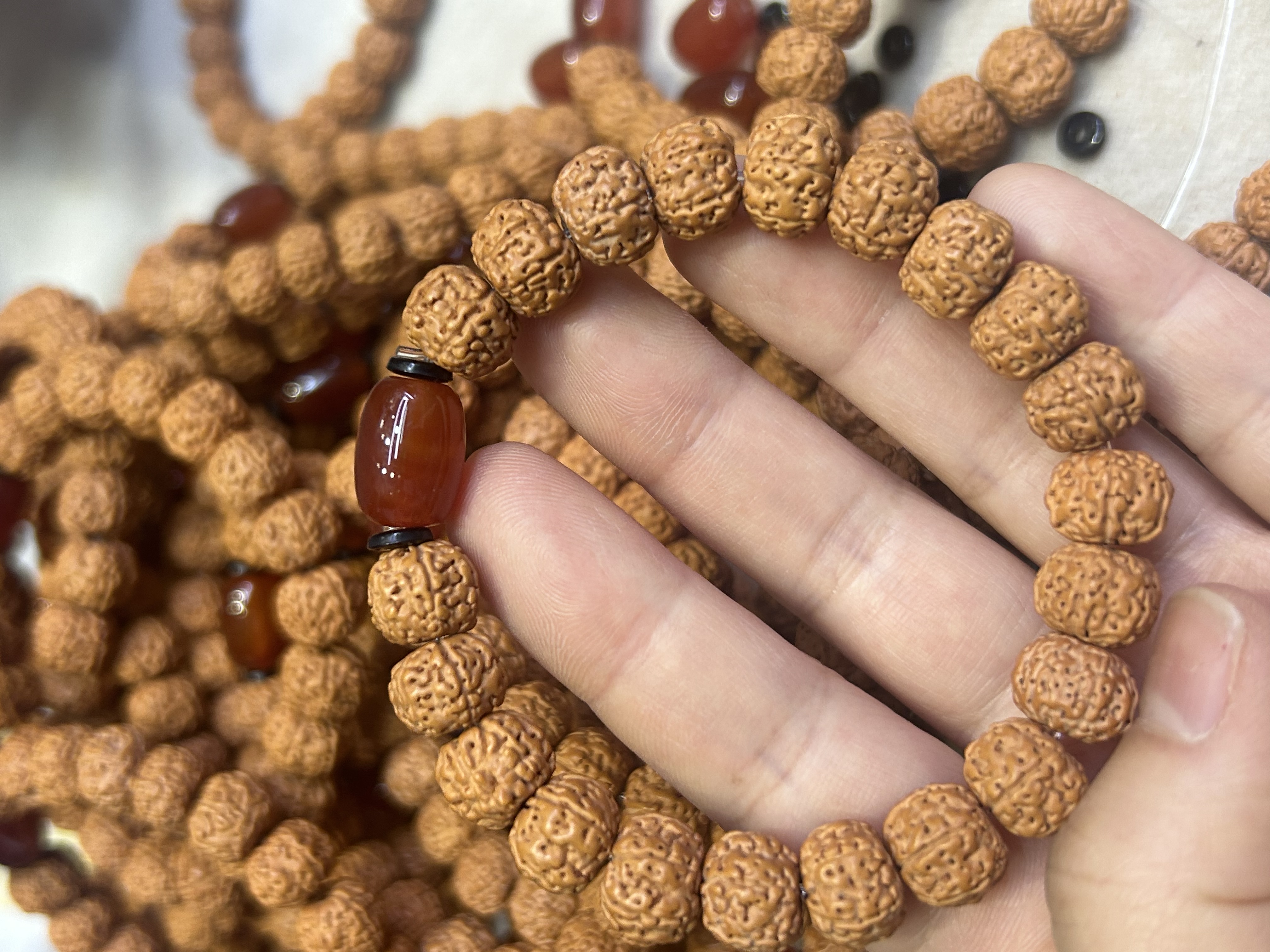 手串，玛瑙手镯，金刚菩提手串详情图5