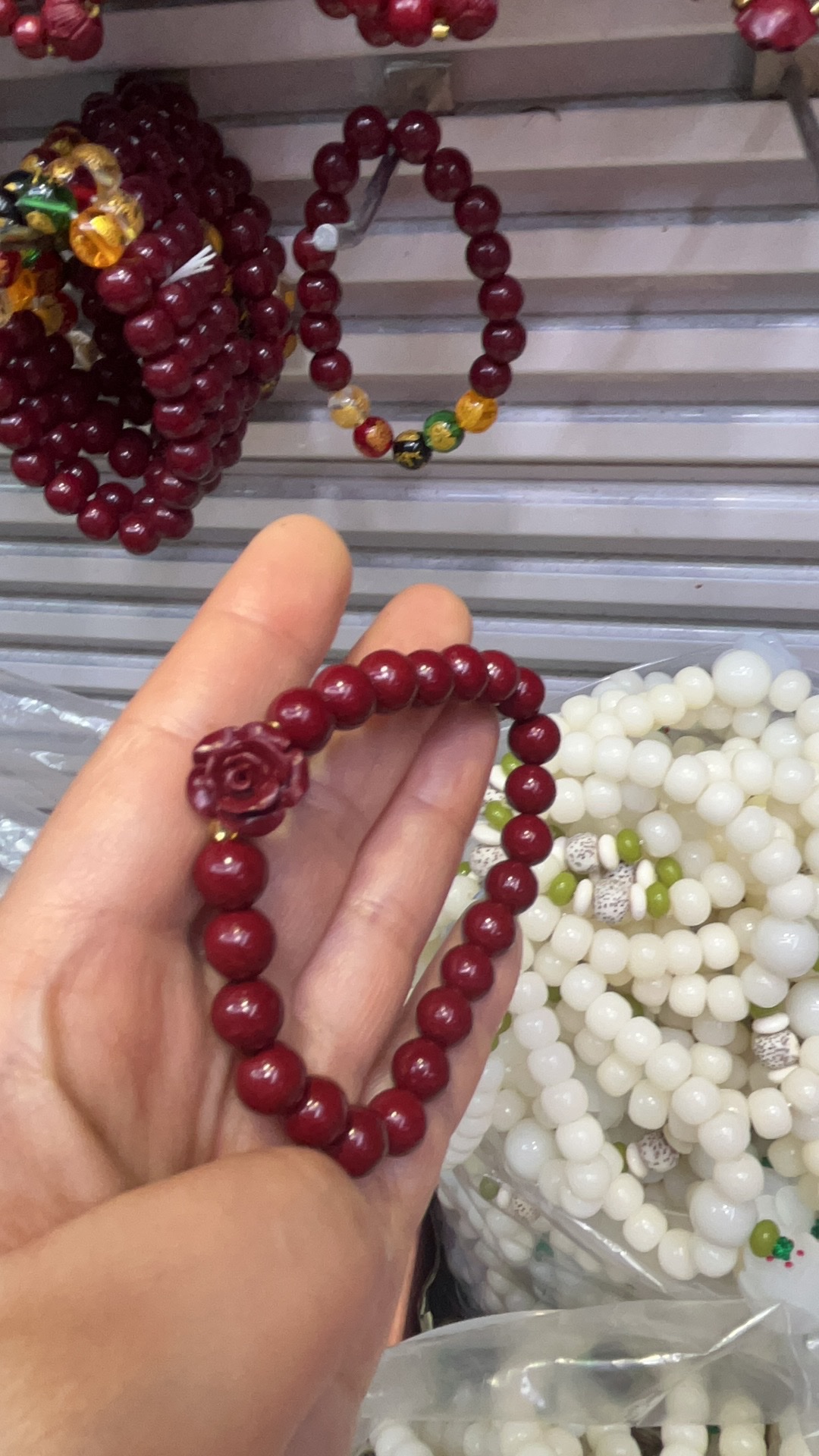 朱砂手串，🍀手链，貔貅手串详情图4