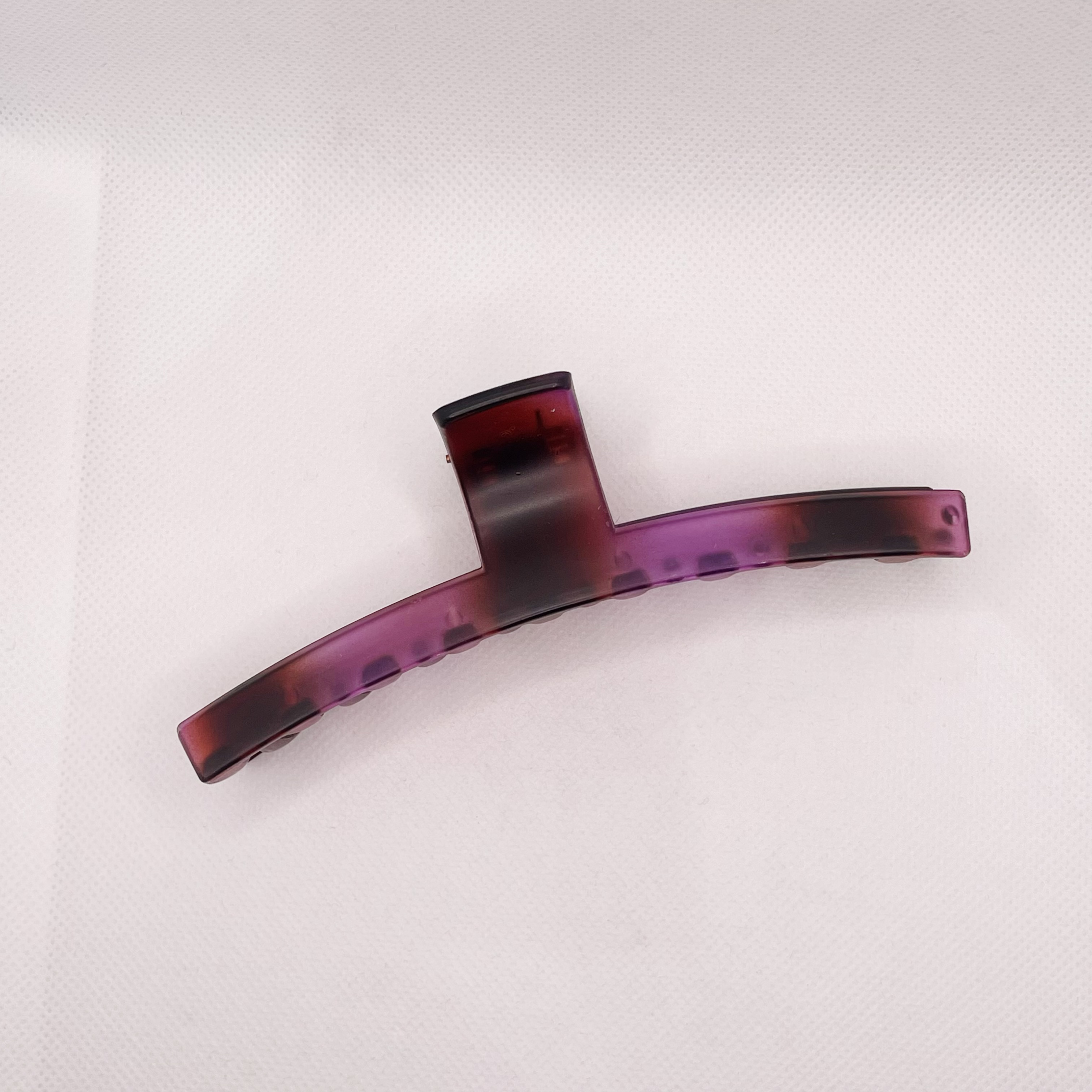 French laid-back style high-end PC board grab, women's PC material simple large hair clip, back head coil hair clip detail image 4