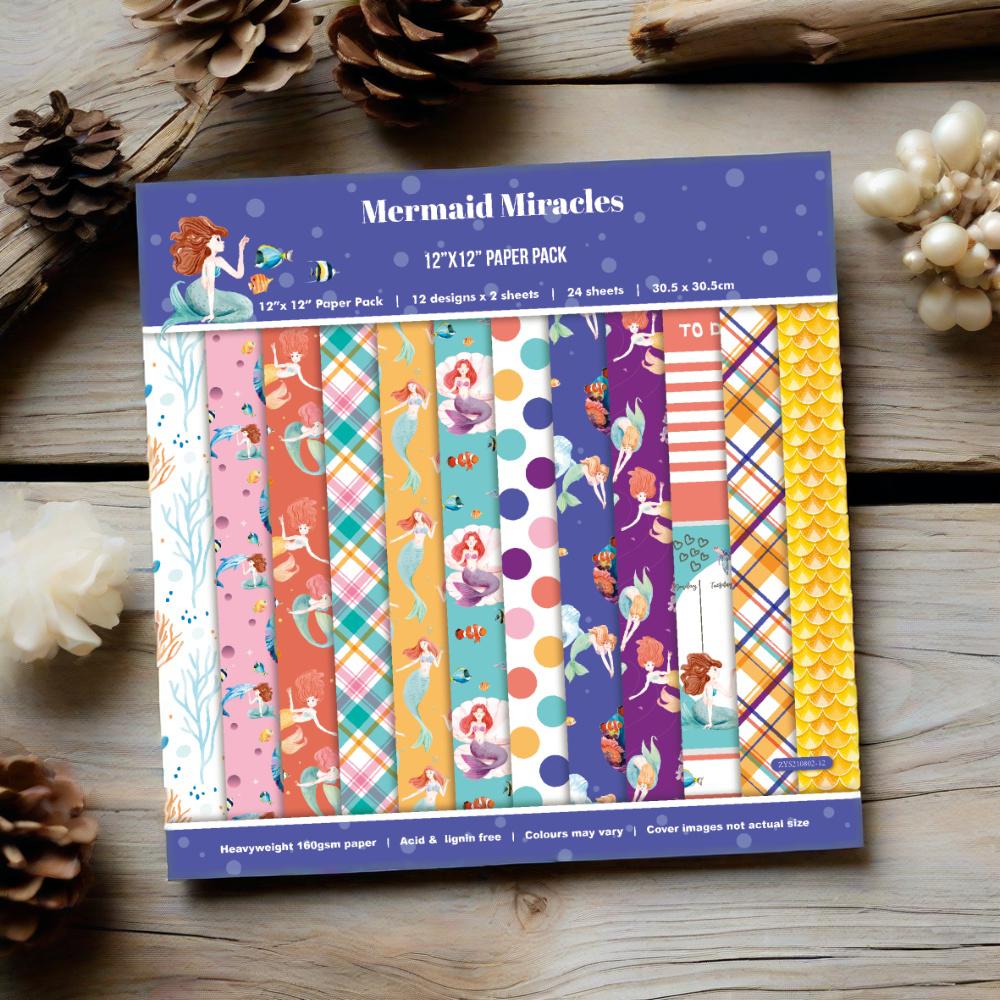 Diy Handmade Scrapbook Book Scrapbook Material 12-Inch Patterned Paper Background Paper Zys210802