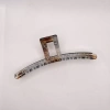 New large 13cm hair clip made of PC material, straight shark clip, back head bath clip, hair clip Application Scenario