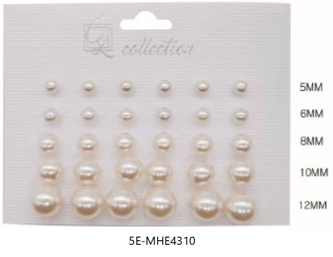 韩版潮流休闲百搭耳饰简约气质可爱甜美珍珠耳钉