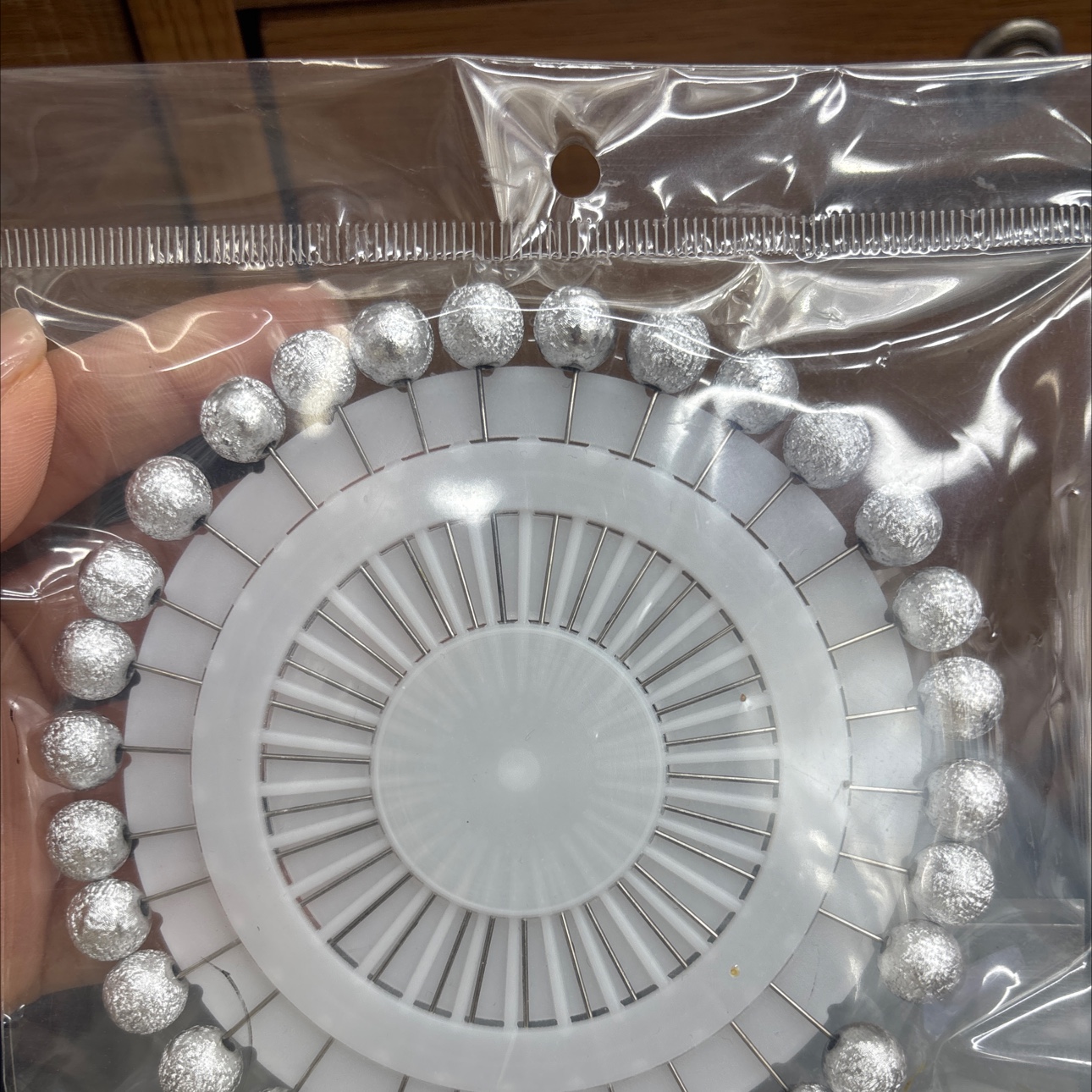 穆斯林头饰圆盘银色珠子30个装新款头饰头巾针