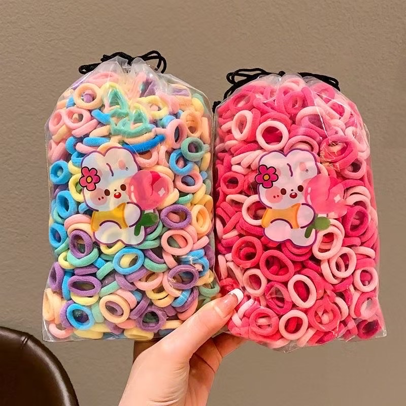 儿童夏季可爱发夹 发饰女童夏季潮流发卡 儿童发卡套装带盒 潮流可爱戒指盒套装发夹儿童夏季可爱