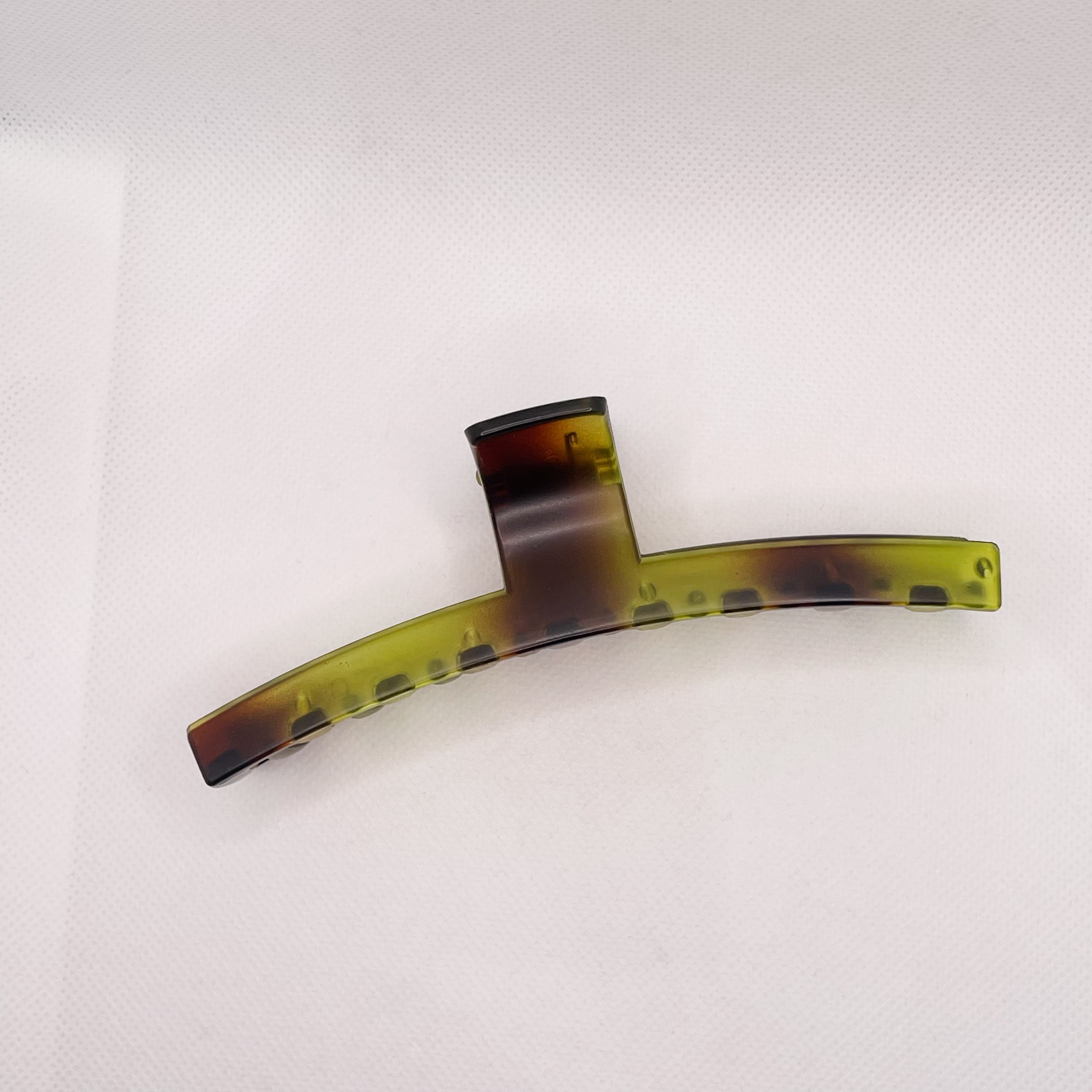 French laid-back style high-end PC board grab, women's PC material simple large hair clip, back head coil hair clip detail image 5