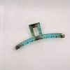 New large 13cm hair clip made of PC material, straight shark clip, back head bath clip, hair clip Item Picture