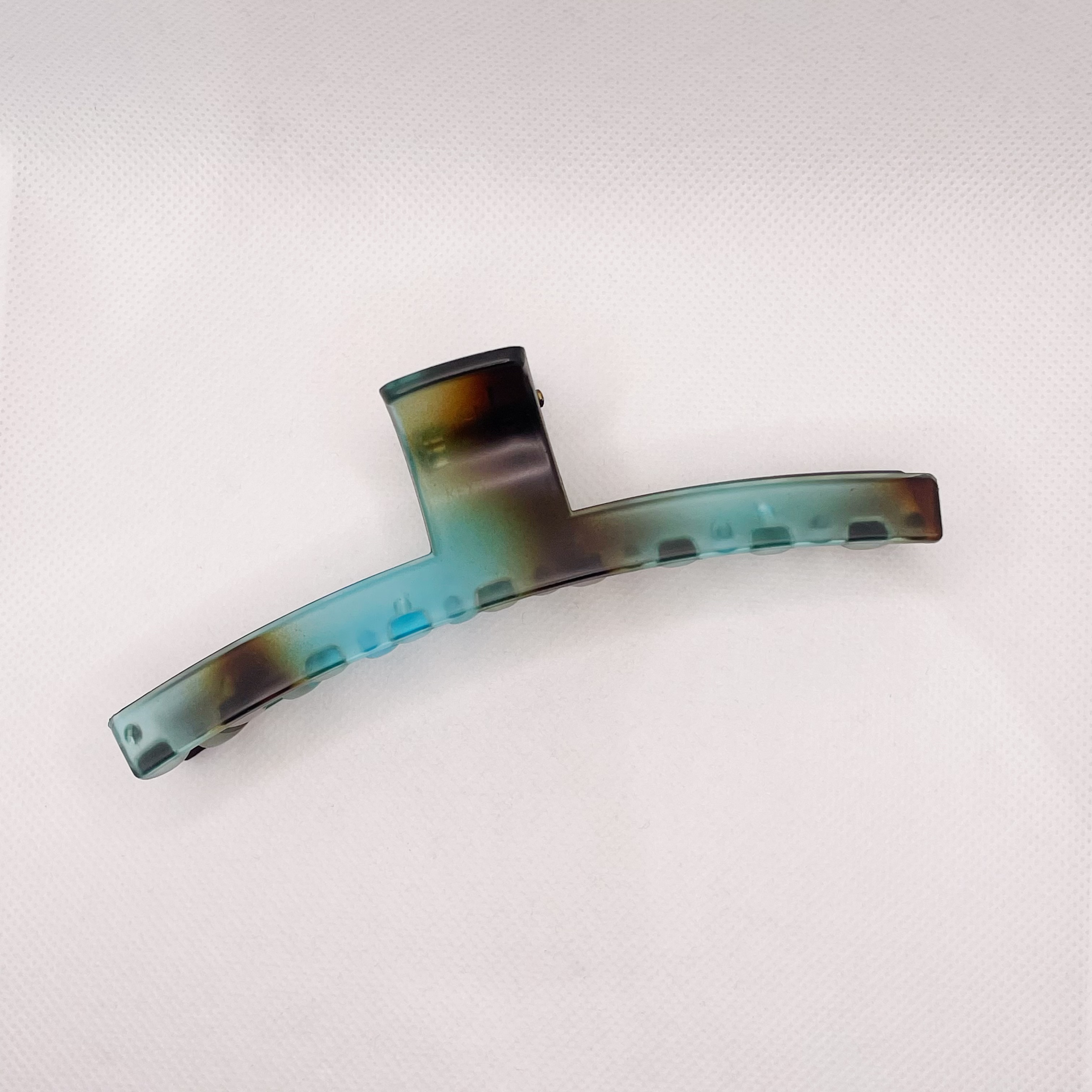 French laid-back style high-end PC board grab, women's PC material simple large hair clip, back head coil hair clip detail image 7