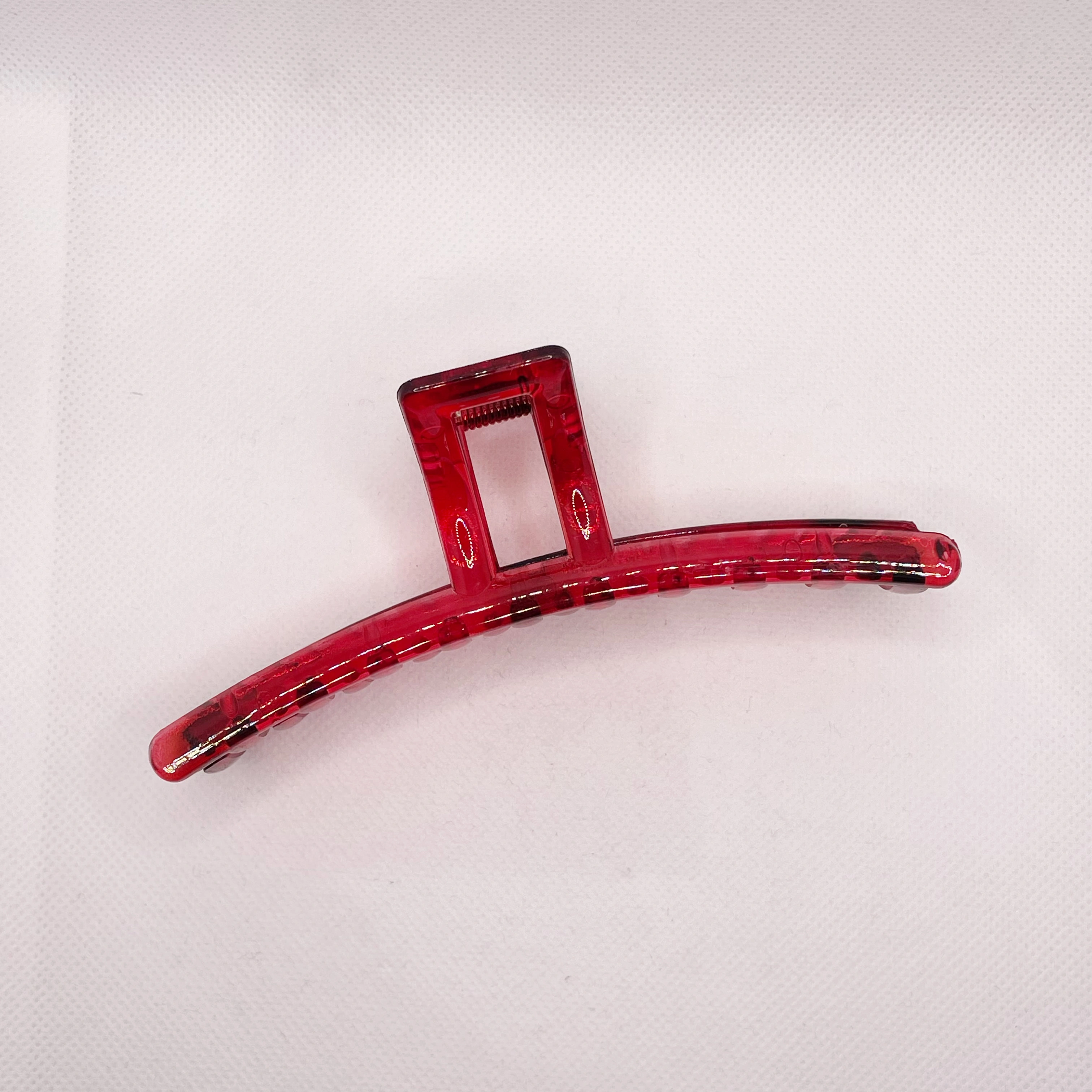 New large 13cm hair clip made of PC material, straight shark clip, back head bath clip, hair clip detail image 2