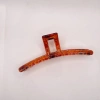 New large 13cm hair clip made of PC material, straight shark clip, back head bath clip, hair clip Specification image