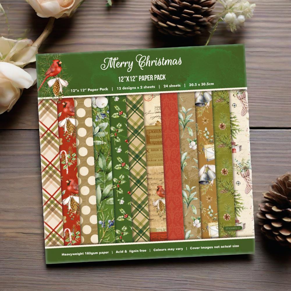 DIY handcrafted Scrapbook material: 12-inch pattern paper background paper ZYS210803 full figure