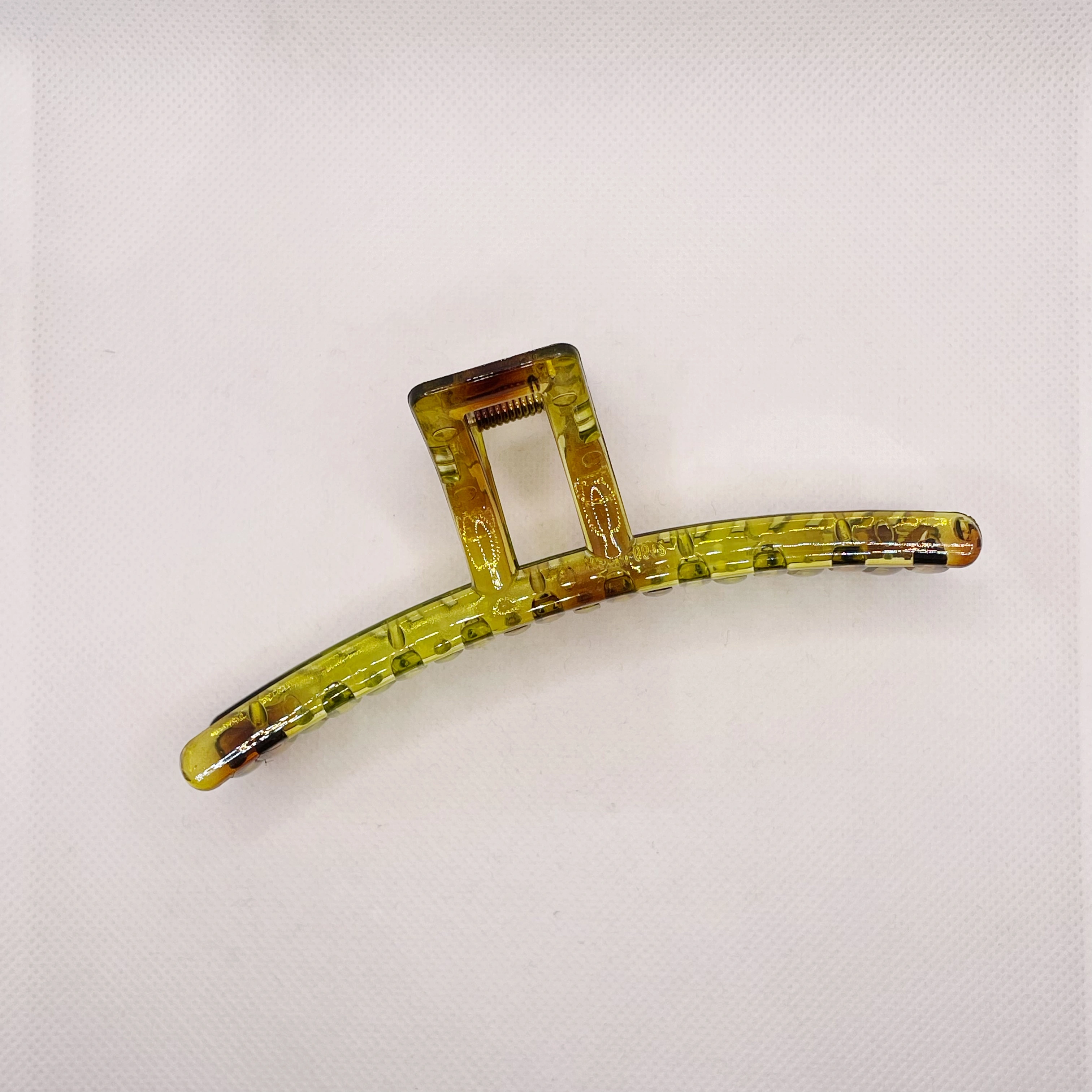 New large 13cm hair clip made of PC material, straight shark clip, back head bath clip, hair clip detail image 4