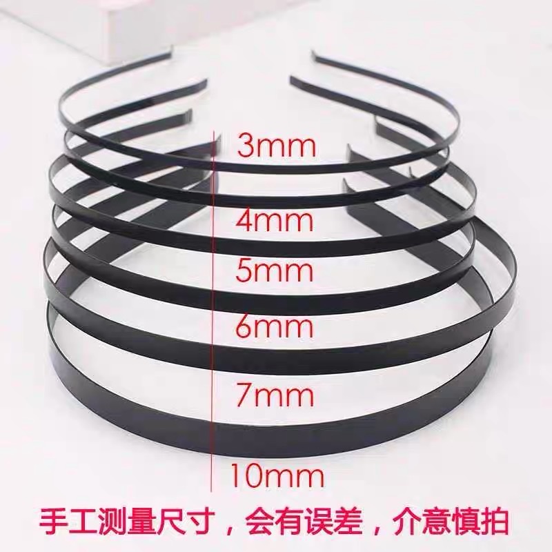 Rough steel plate hairband iron detail image 2