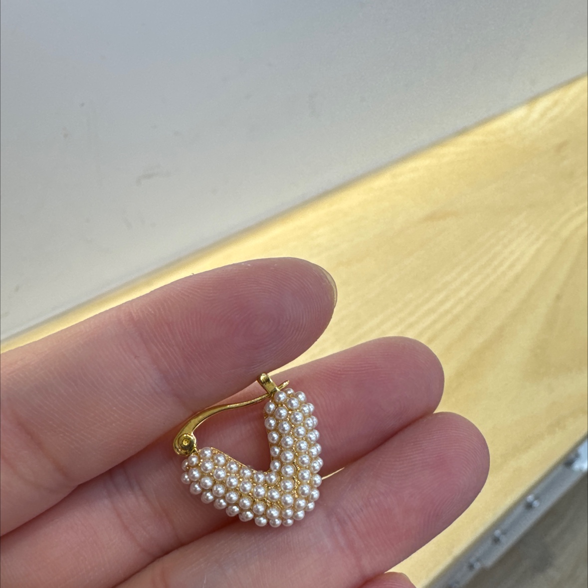 玫瑰金磨砂耳钉 高贵典雅耳环 饰品女士耳饰 简约时尚耳饰品 精致耳环饰品详情图3