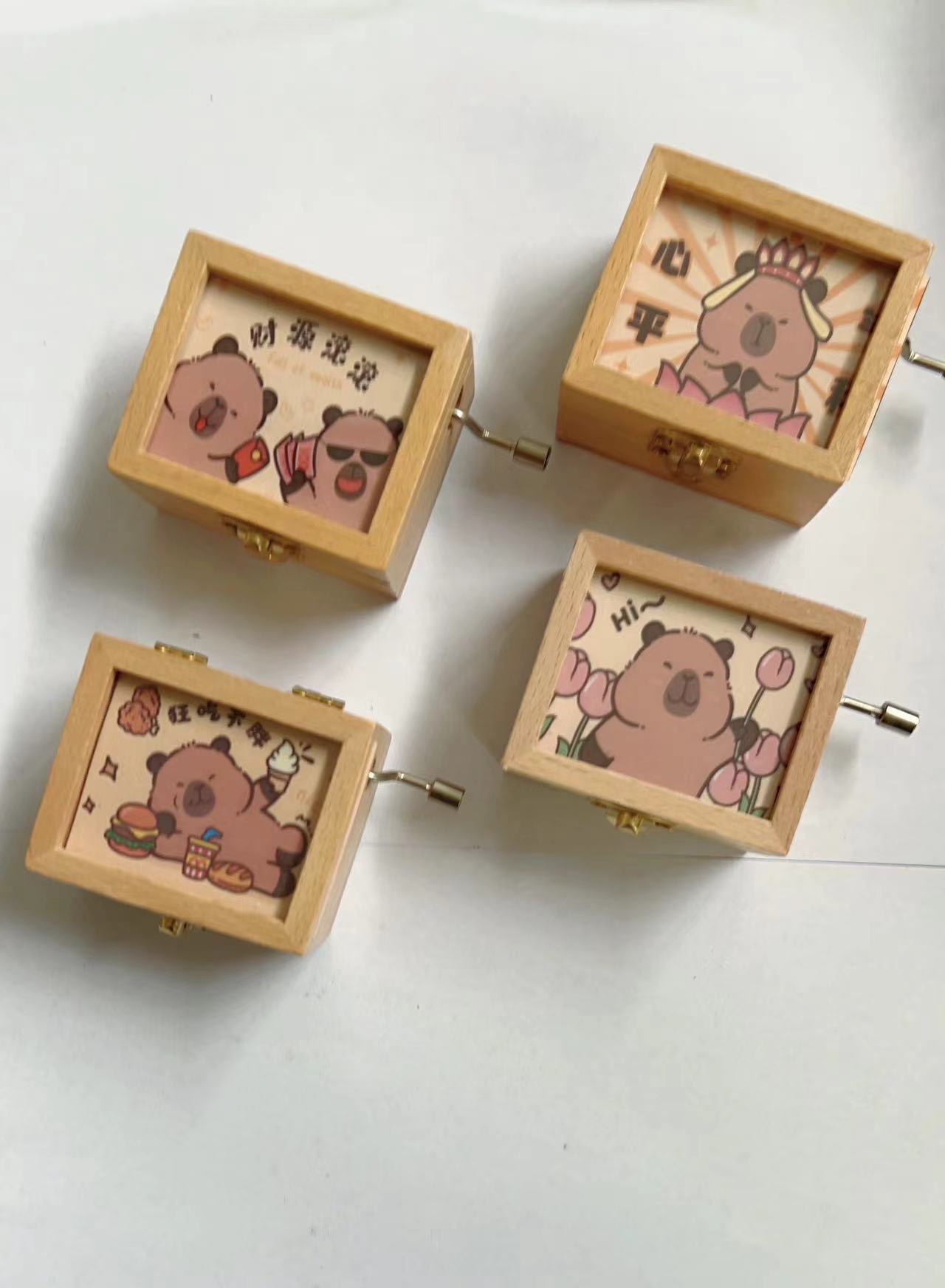 八音盒音乐盒精致小摆件 儿童玩具 创意手工DIY礼物 家居装饰品旅游纪念品 生日礼物 伴手礼细节图