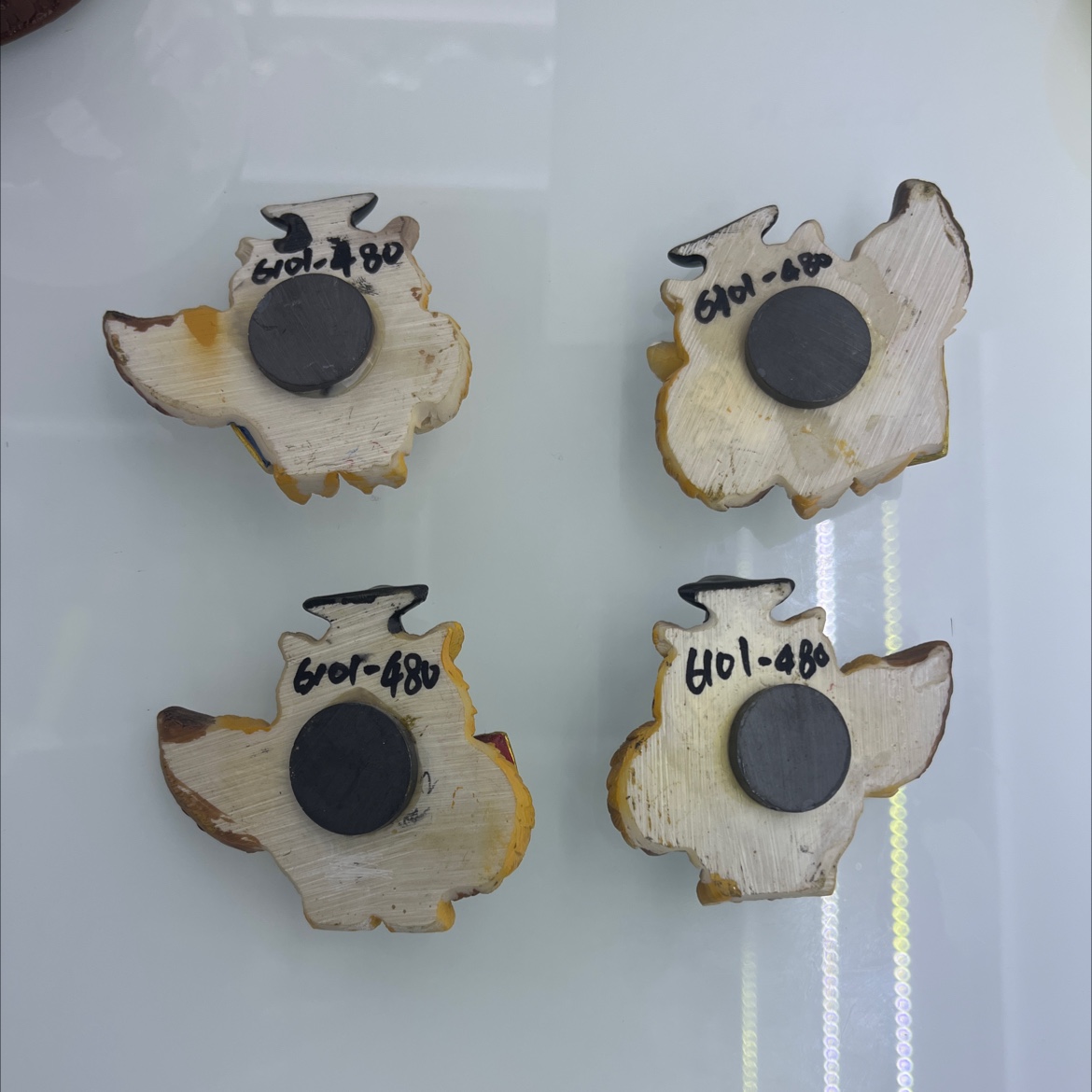 萌粒品牌树脂猫头鹰冰箱贴 儿童玩具，家居冰箱摆件可爱卡通造型 ，家庭装饰，安全无毒环保材质树脂冰箱贴产品图