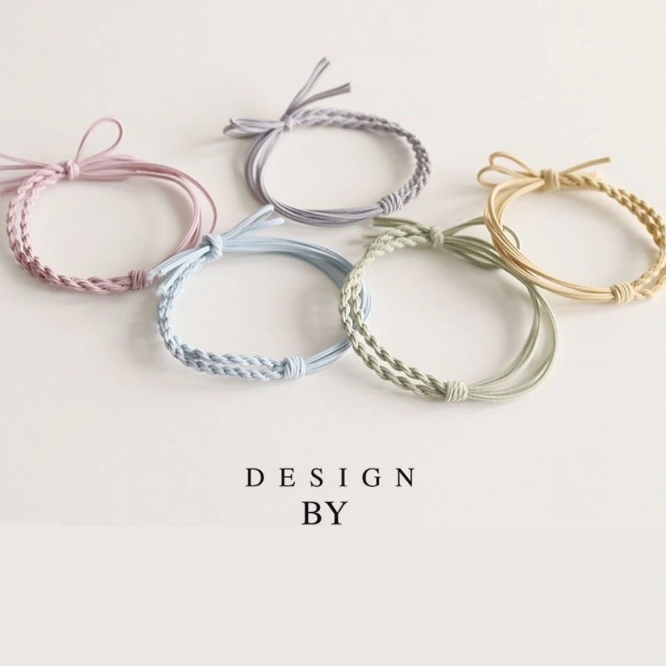 The Korean-style women's hair tie, hair band and hair accessory are exquisite, elegant, long-lasting and not loose. They are fashionable and trendy hair accessories, hair bands, hair bands and hair accessories detail image 9