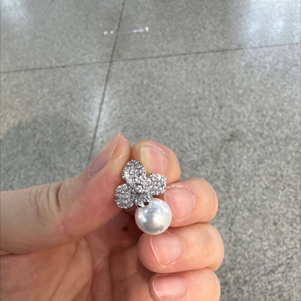 玫瑰金磨砂耳钉 独特饰品 美丽耳环 耳饰新款 简约时尚耳饰女款细节图