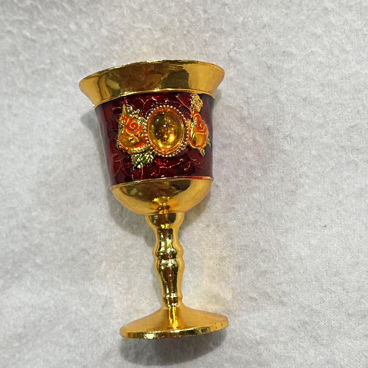 锌合金工艺品，精致工艺品收藏，工艺酒杯详情图2