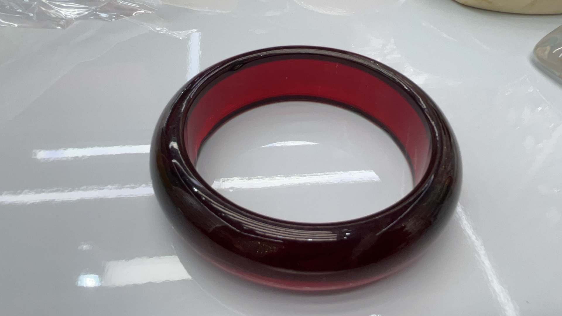 树脂手镯 简约时尚耐磨耐腐蚀 高贵典雅手镯 长久保色不退色