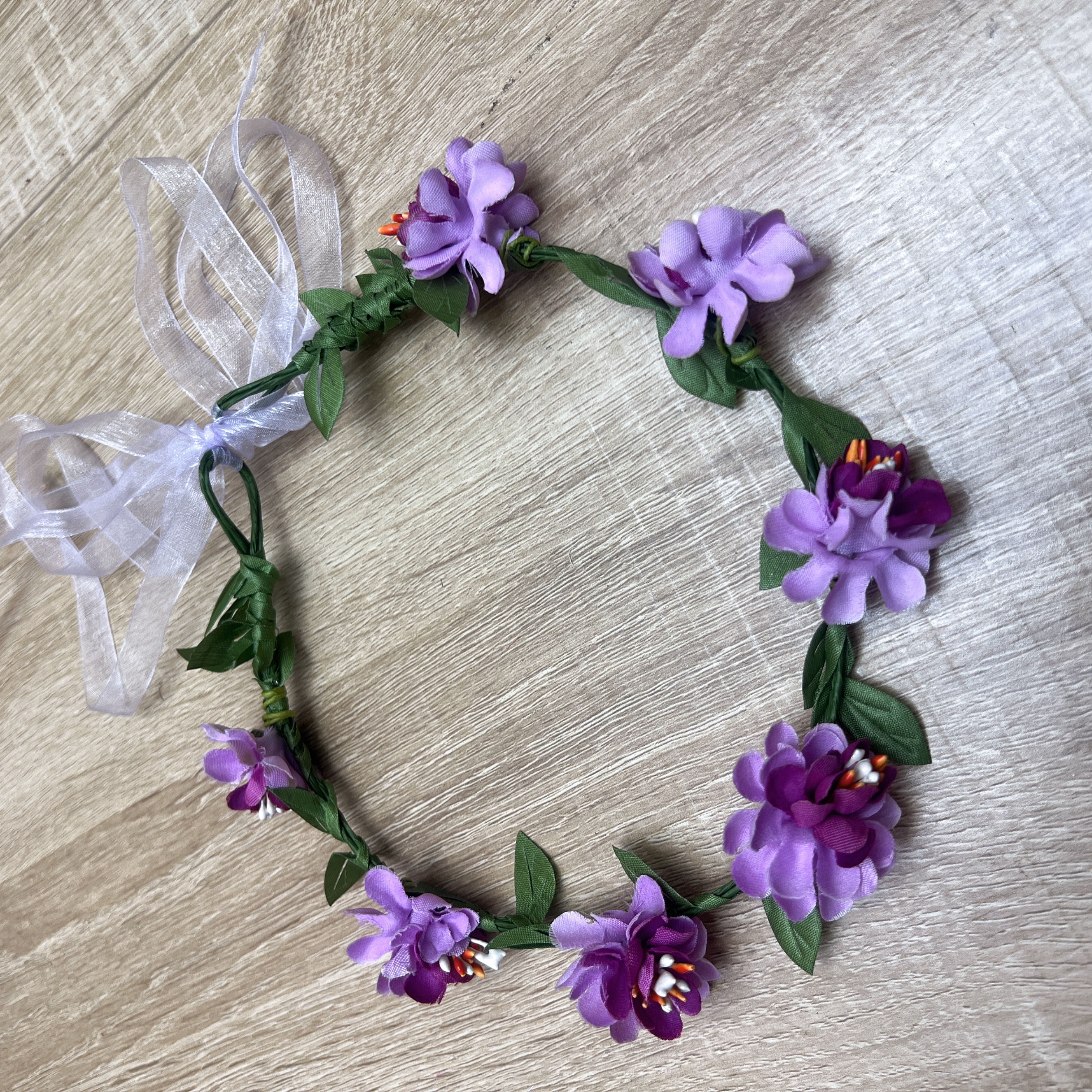2025 Simulated flower garland Headwear, hair accessory, seaside vacation headwear, photo studio photography, bride and bridesmaid pic 7
