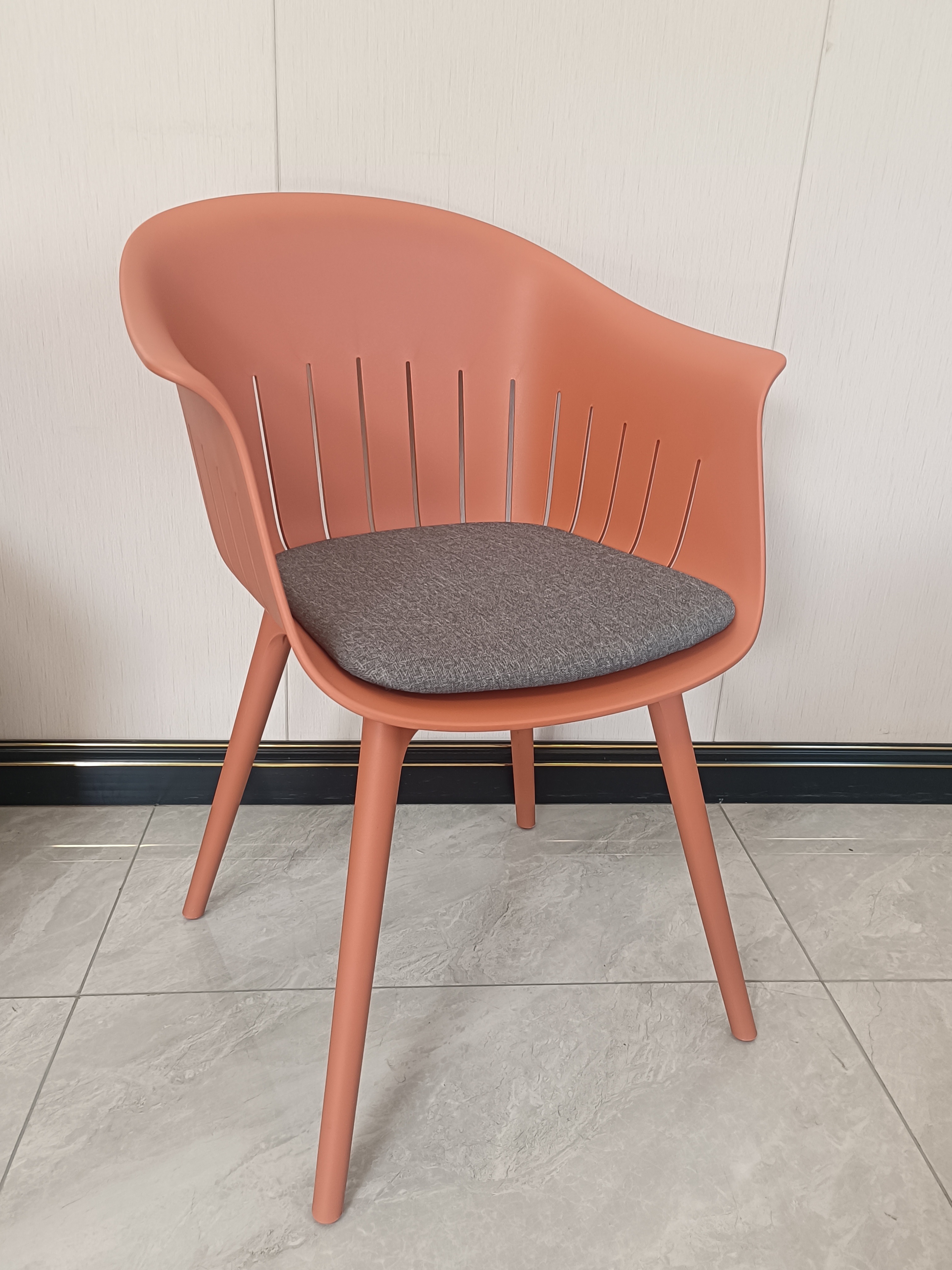 北欧分室内餐椅戴坐垫多功能椅子椅子